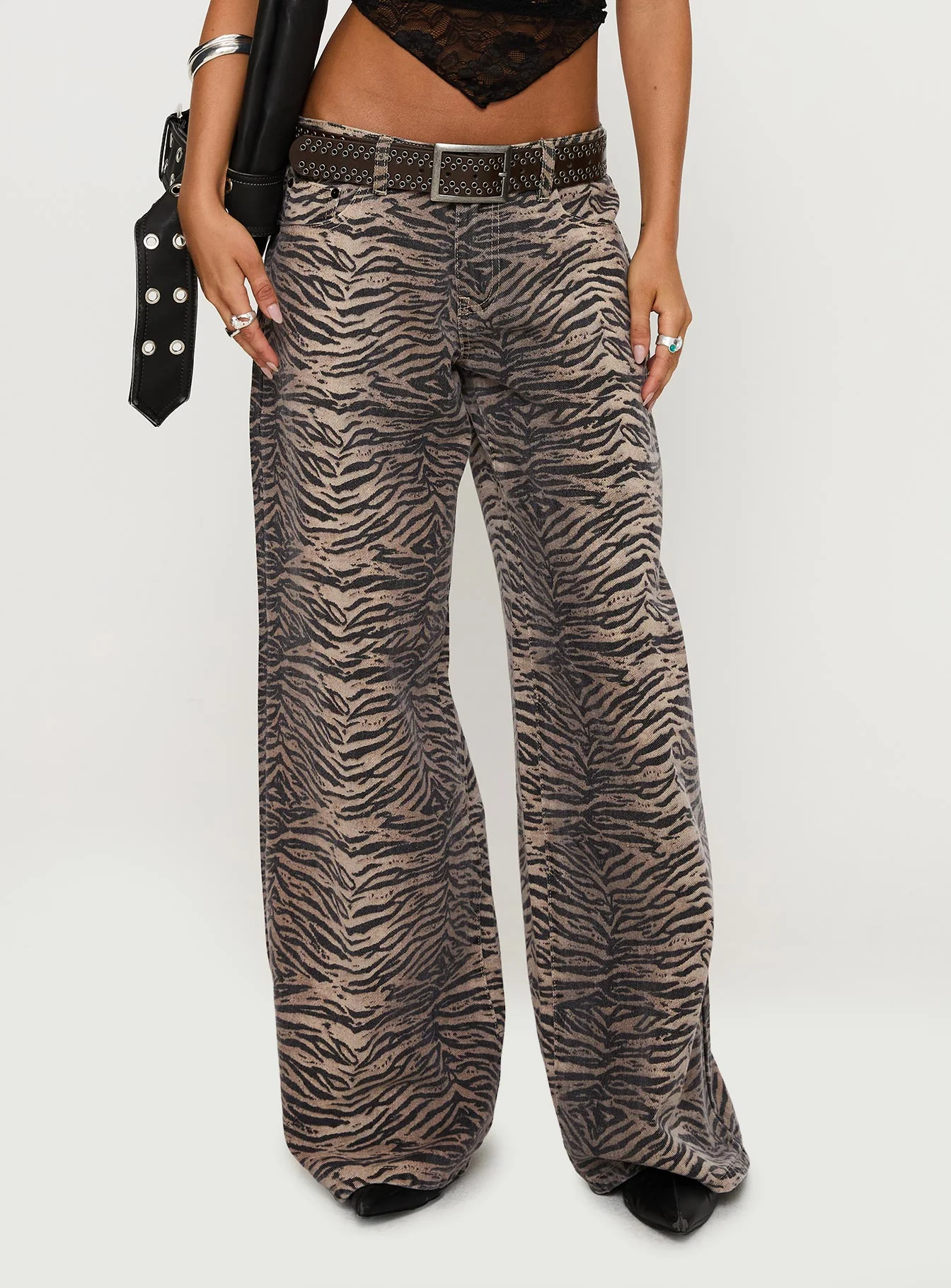 Radical Low Rise Baggy Jeans Tiger - Image 2
