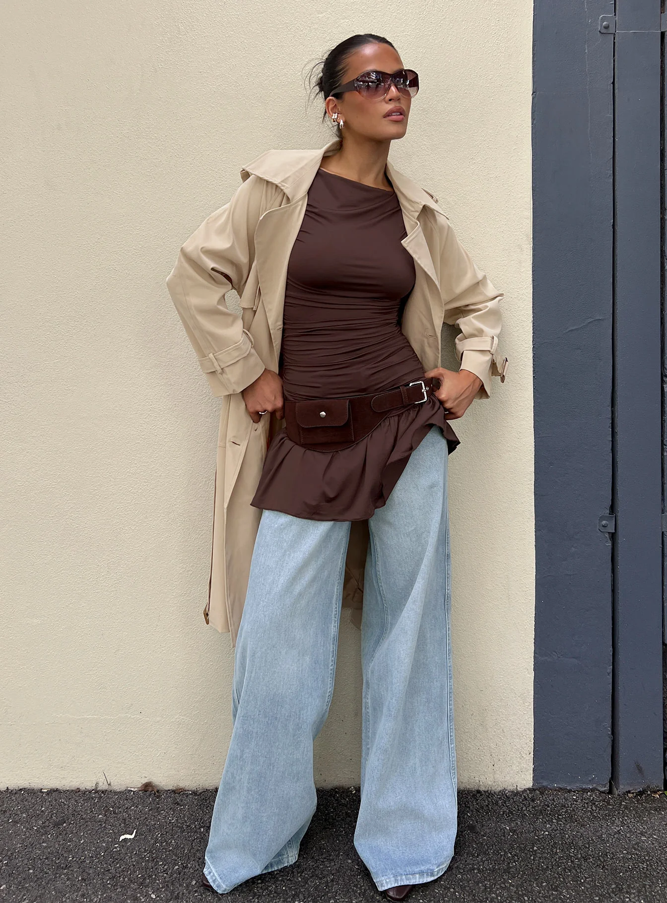 Ramos Low Rise Denim Jeans Light Wash - Image 14