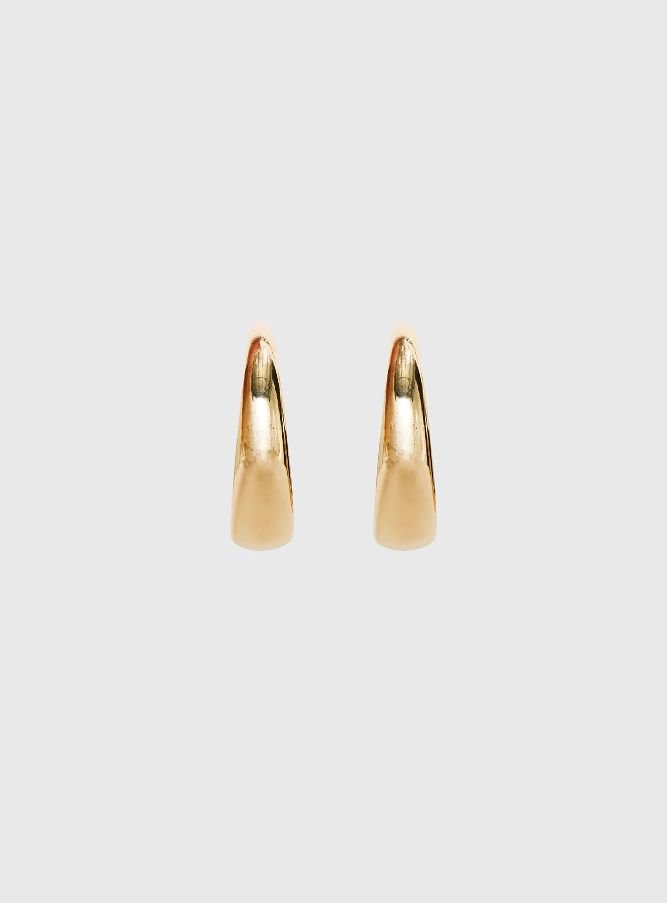 Raskin Hoop Earrings Gold - Image 2