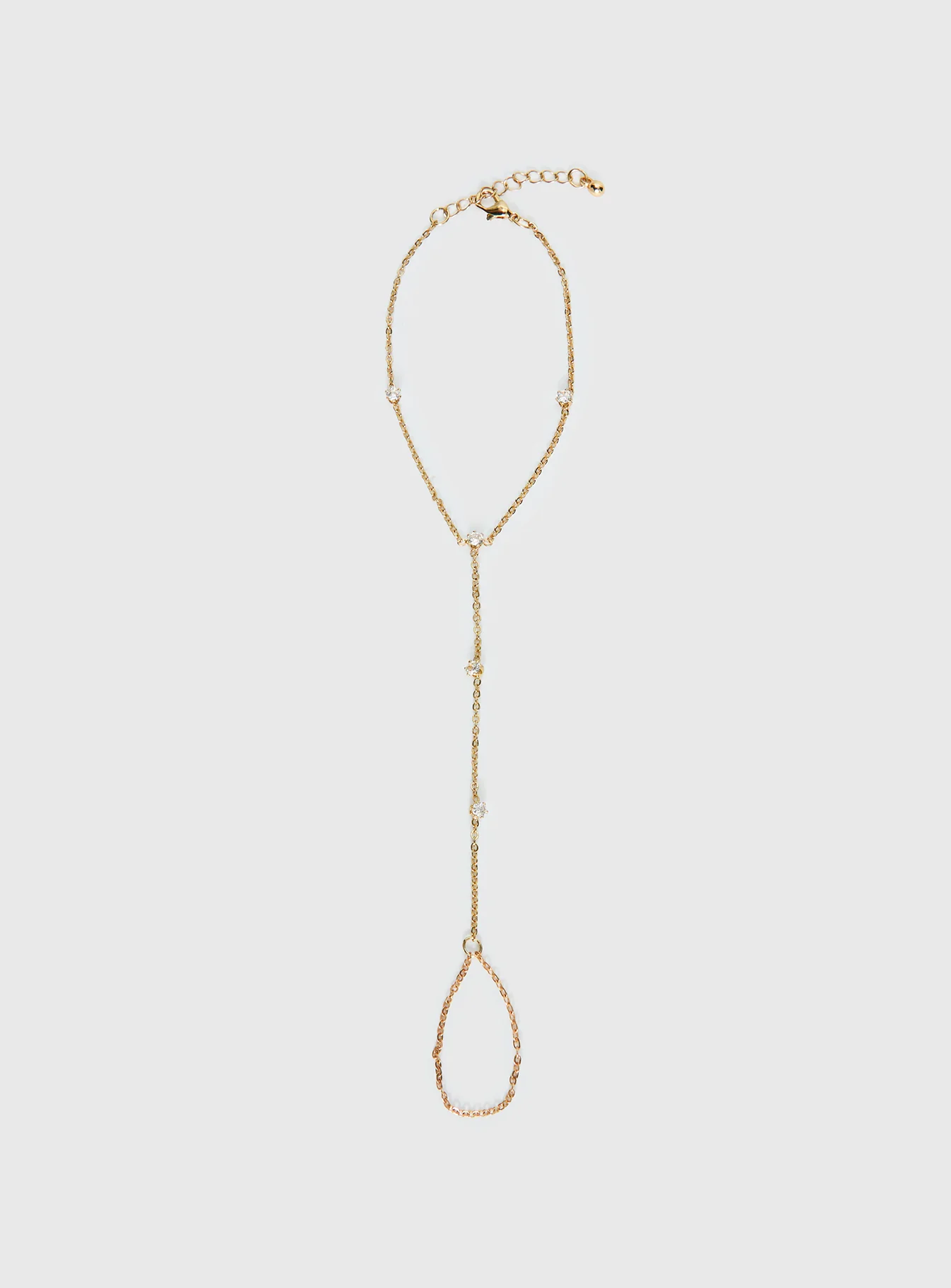 Raynna Hand Chain Gold - Image 2
