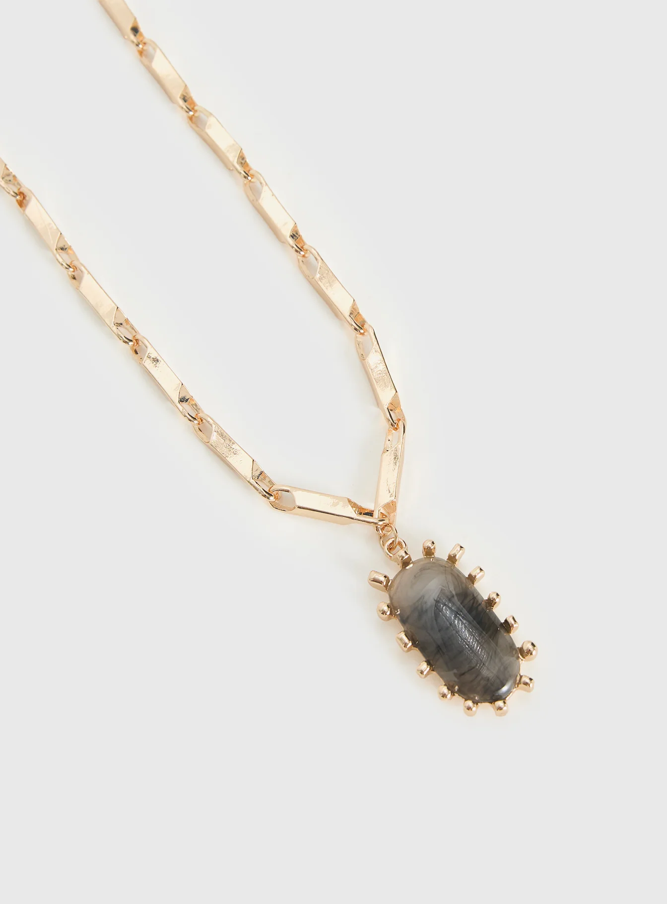 Read Your Mind Pendant Necklace Gold - Image 3
