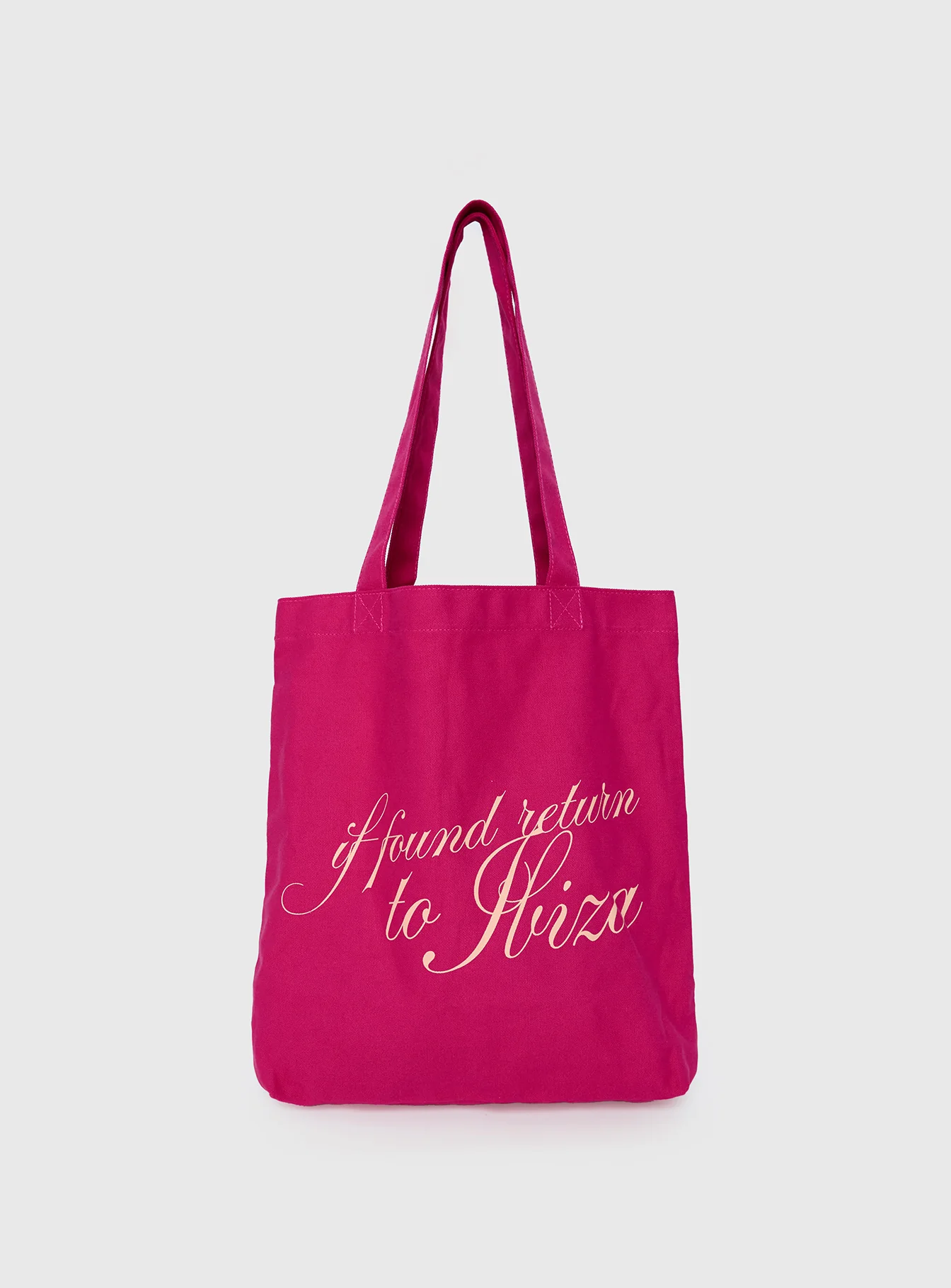 Return To Ibiza Tote Bag Pink - Image 2