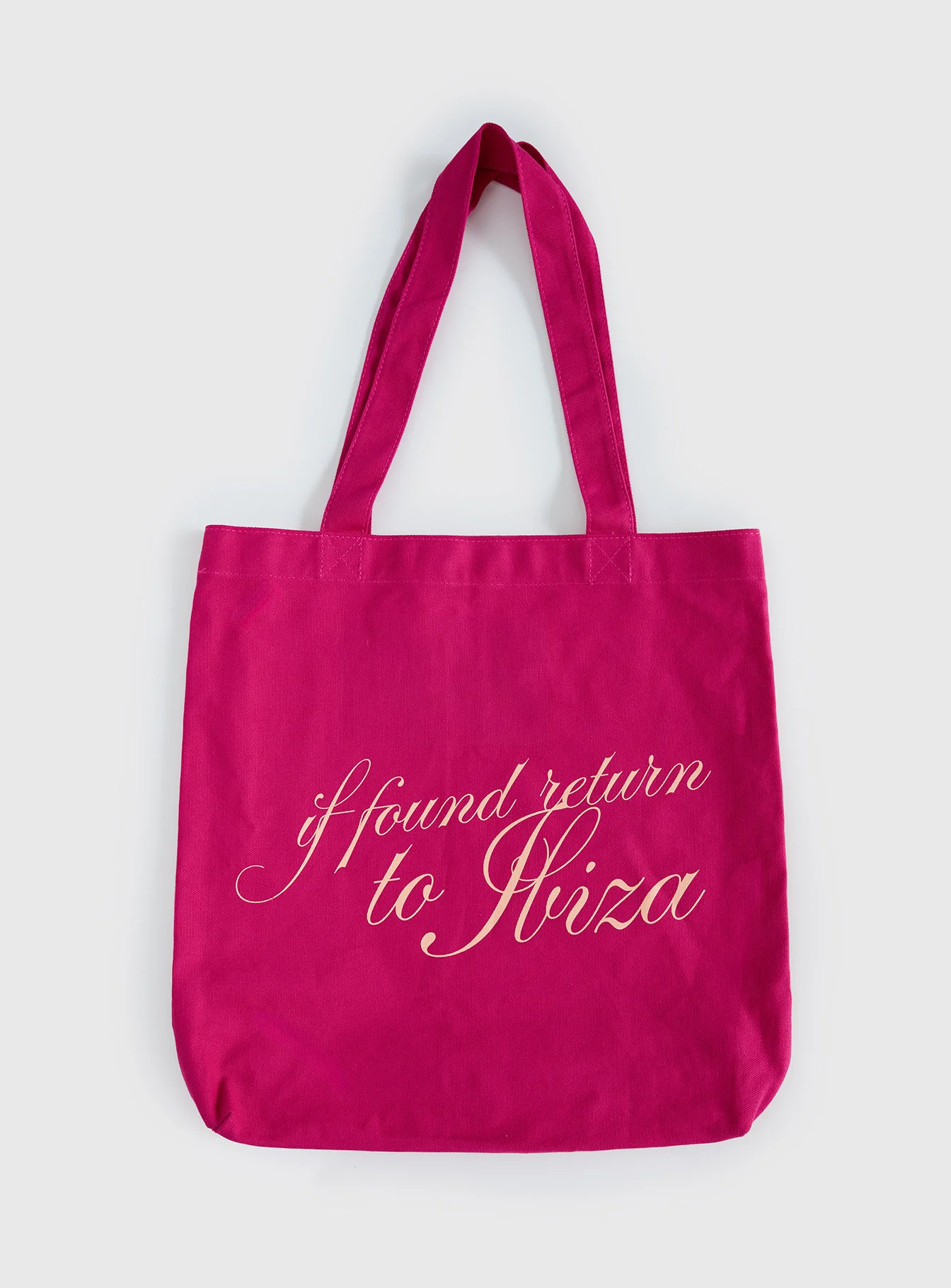 Return To Ibiza Tote Bag Pink - Image 5