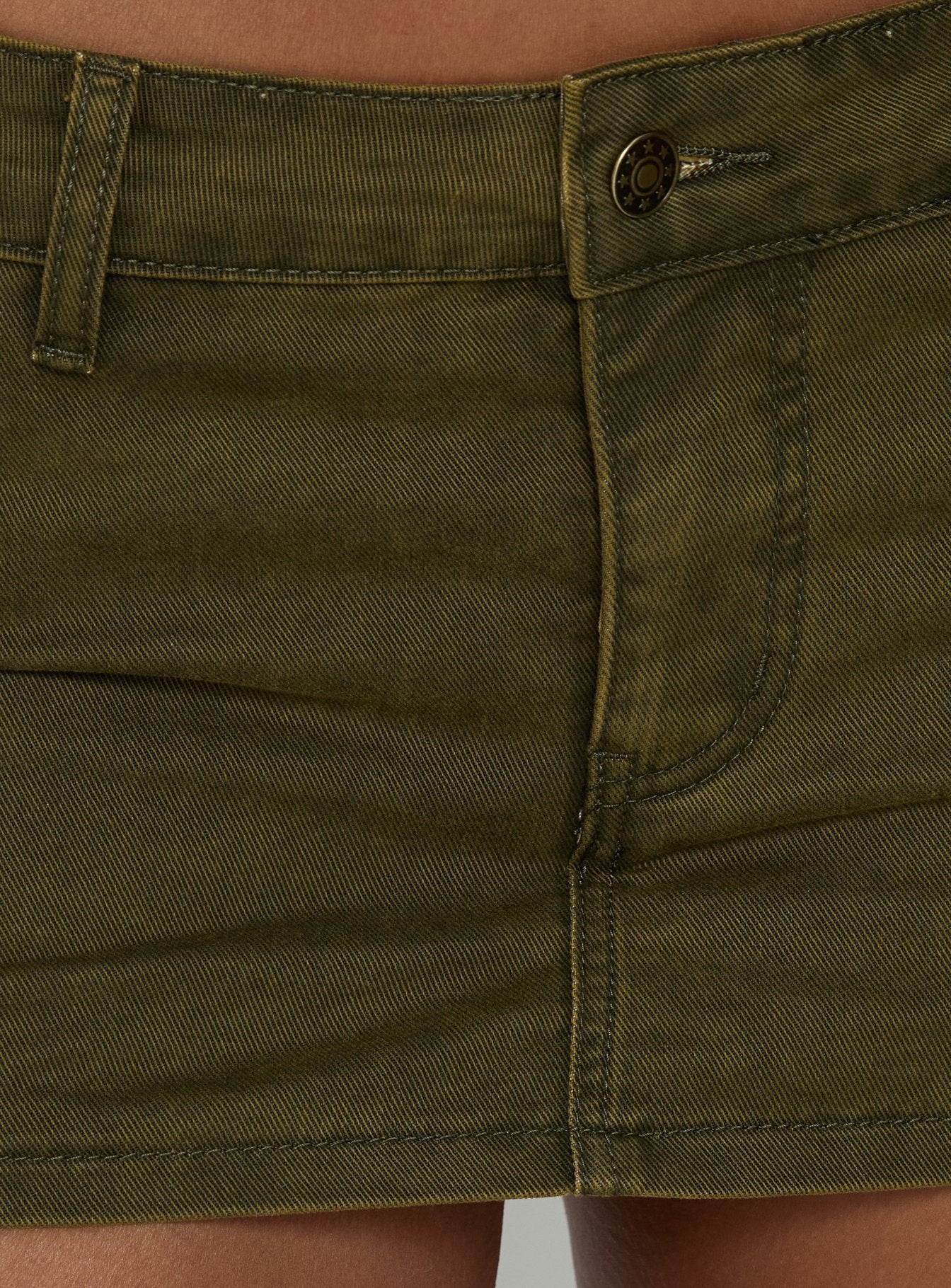 Rhode Mini Skort Khaki - Image 6