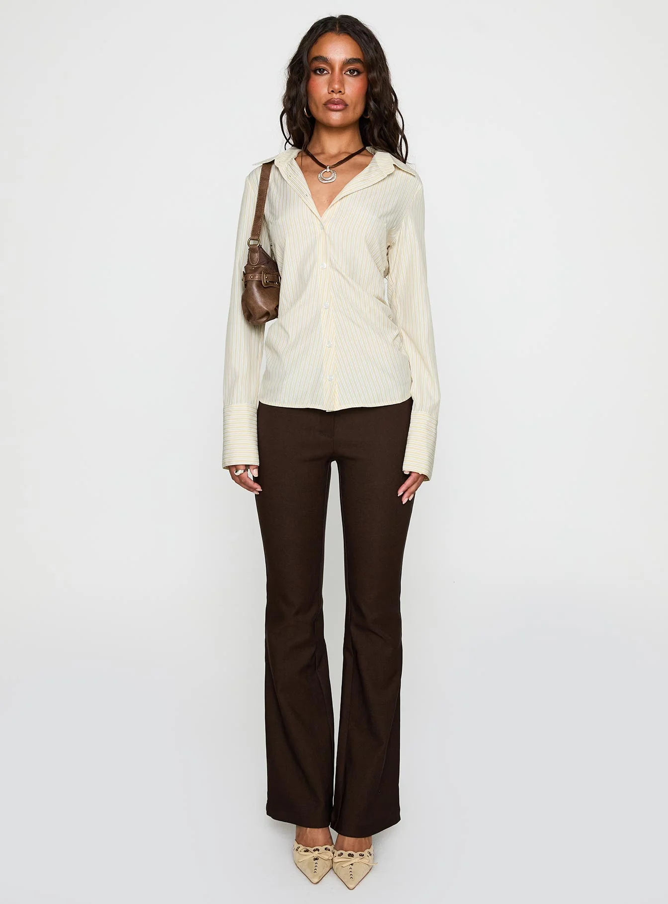 Rush Hour Long Sleeve Top Yellow Stripe - Image 7