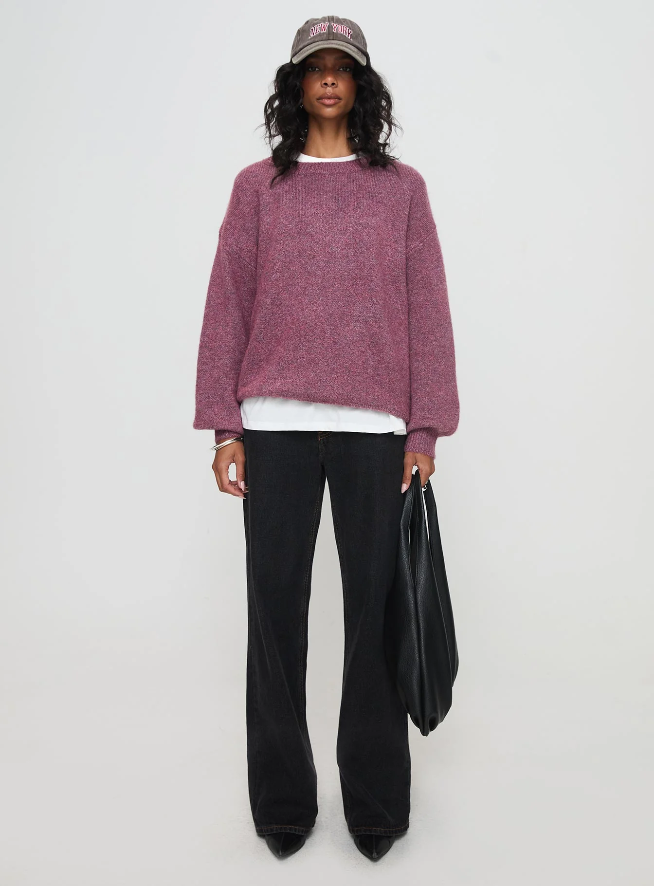 Ryanna Sweater Burgundy - Image 7