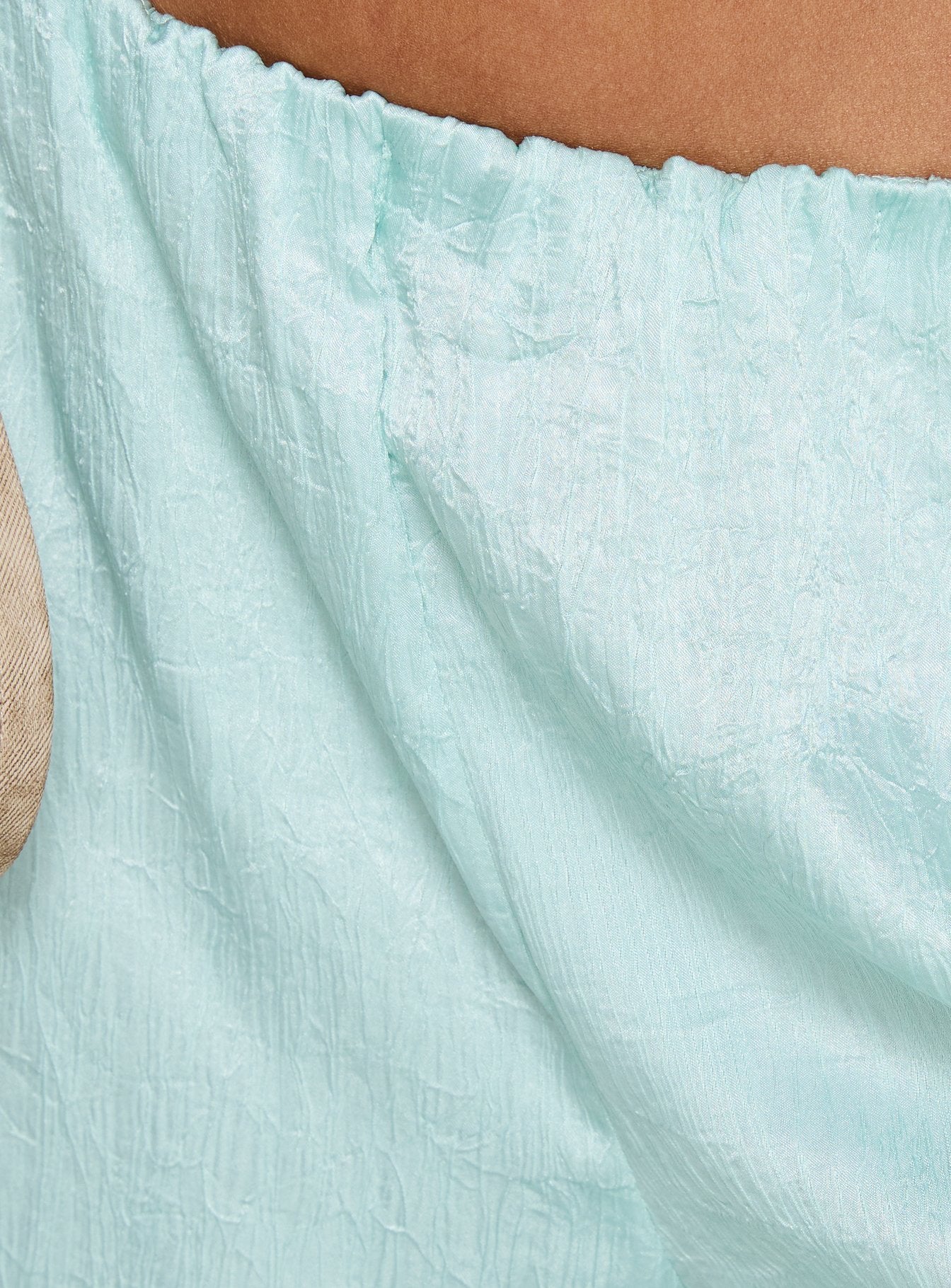 Salona Satin Straight Leg Pants Jelly Mint - Image 6