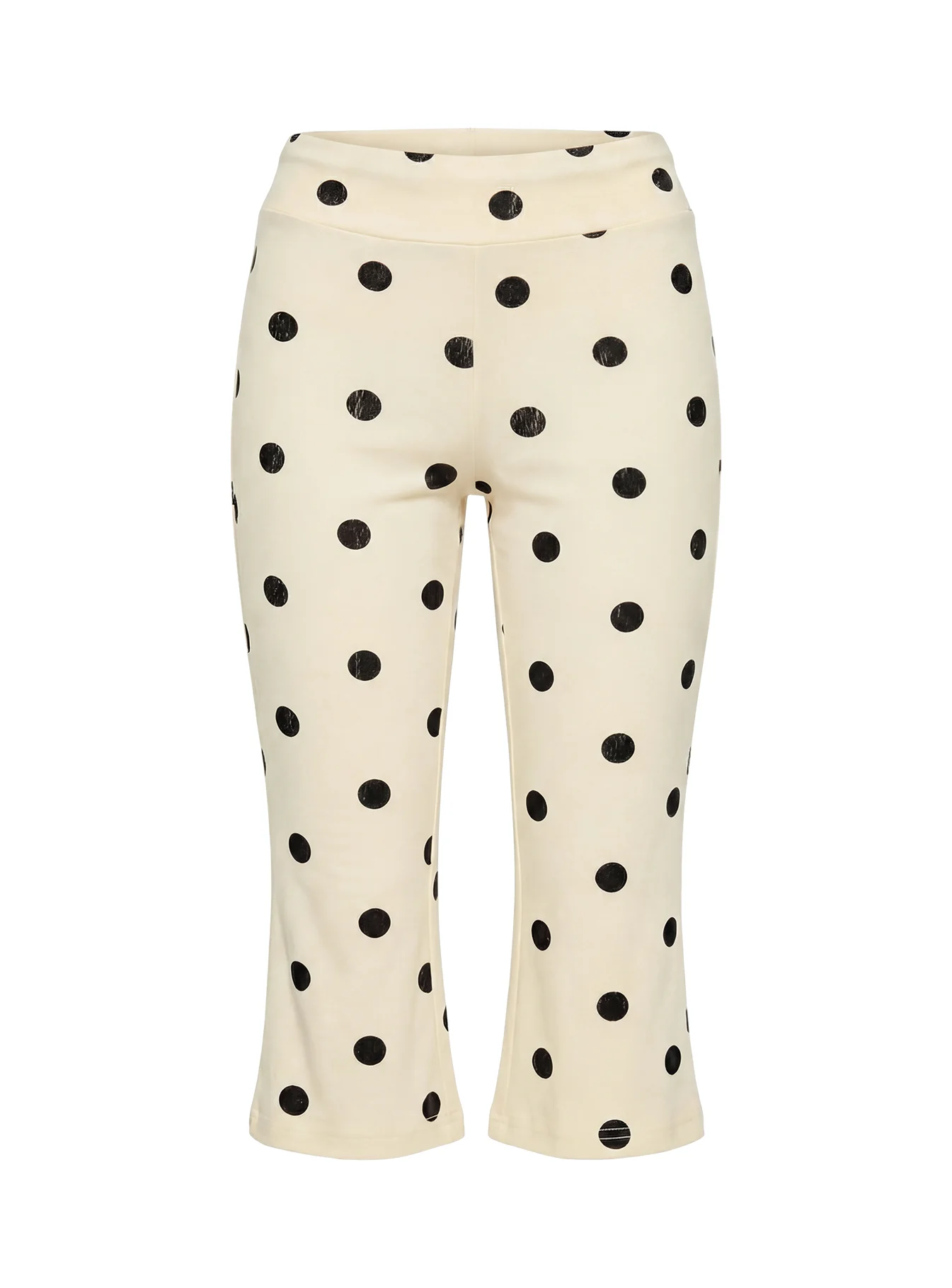 Samaira Capri Pant Cream Polka Dot - Image 11