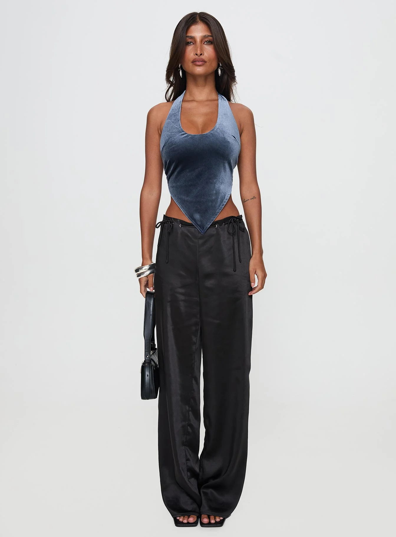 Seleneah Halter Top Slate - Image 7