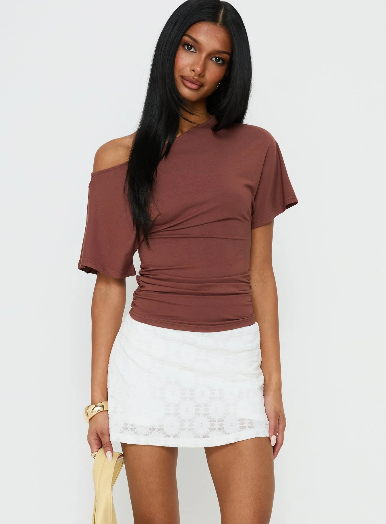 Seraphim Textured Skort White - Image 2