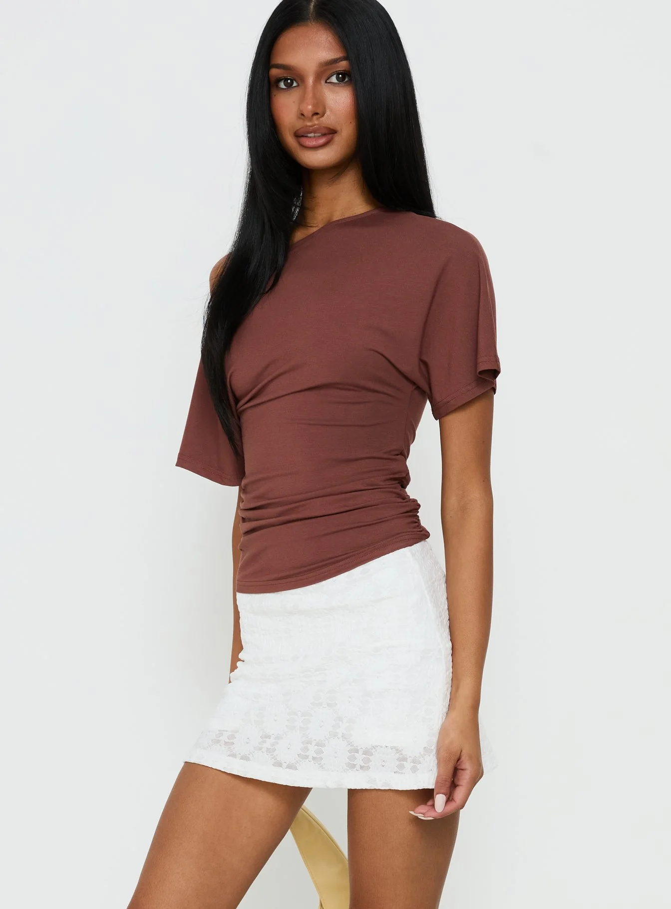 Seraphim Textured Skort White - Image 4
