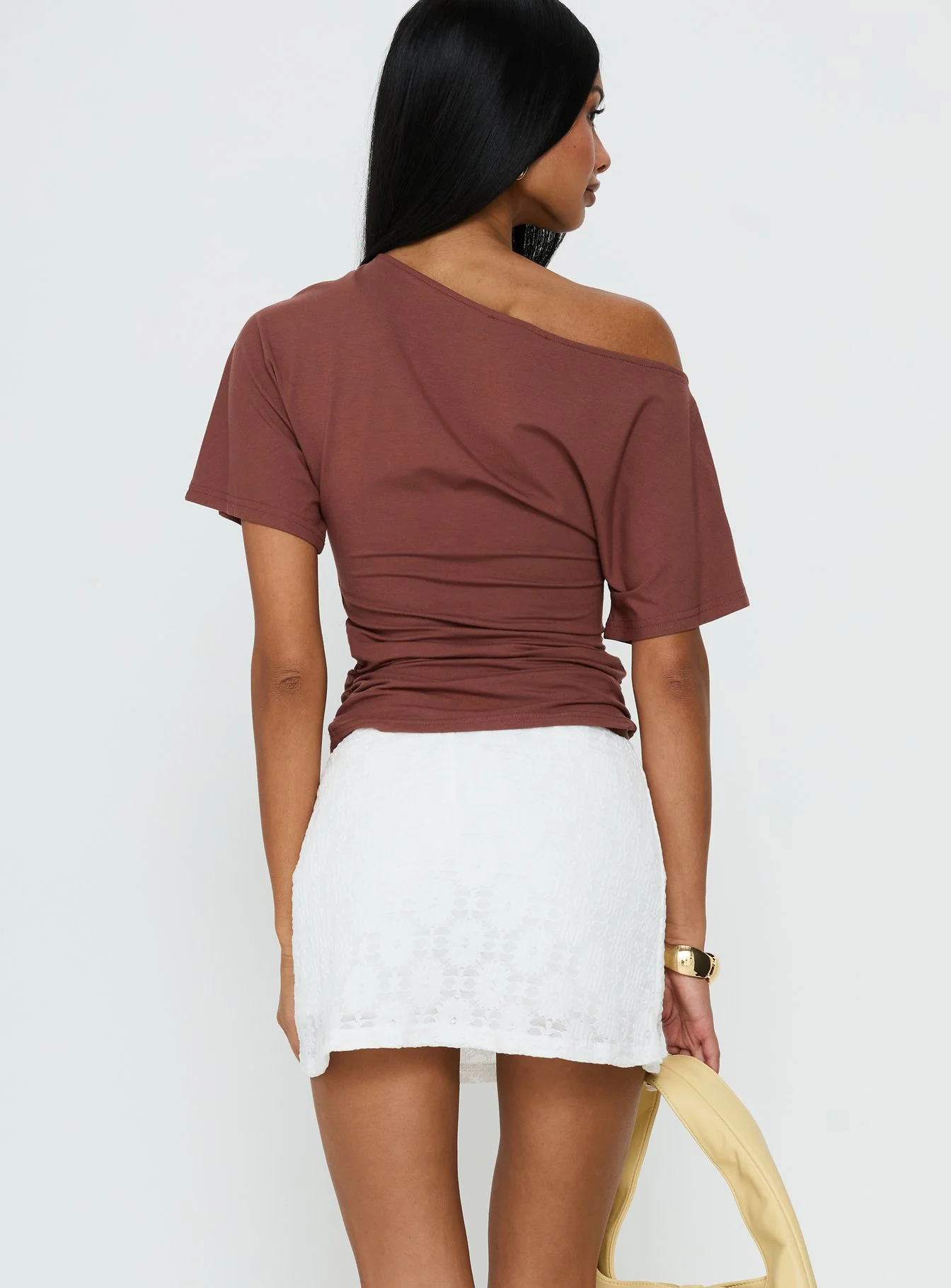 Seraphim Textured Skort White - Image 5