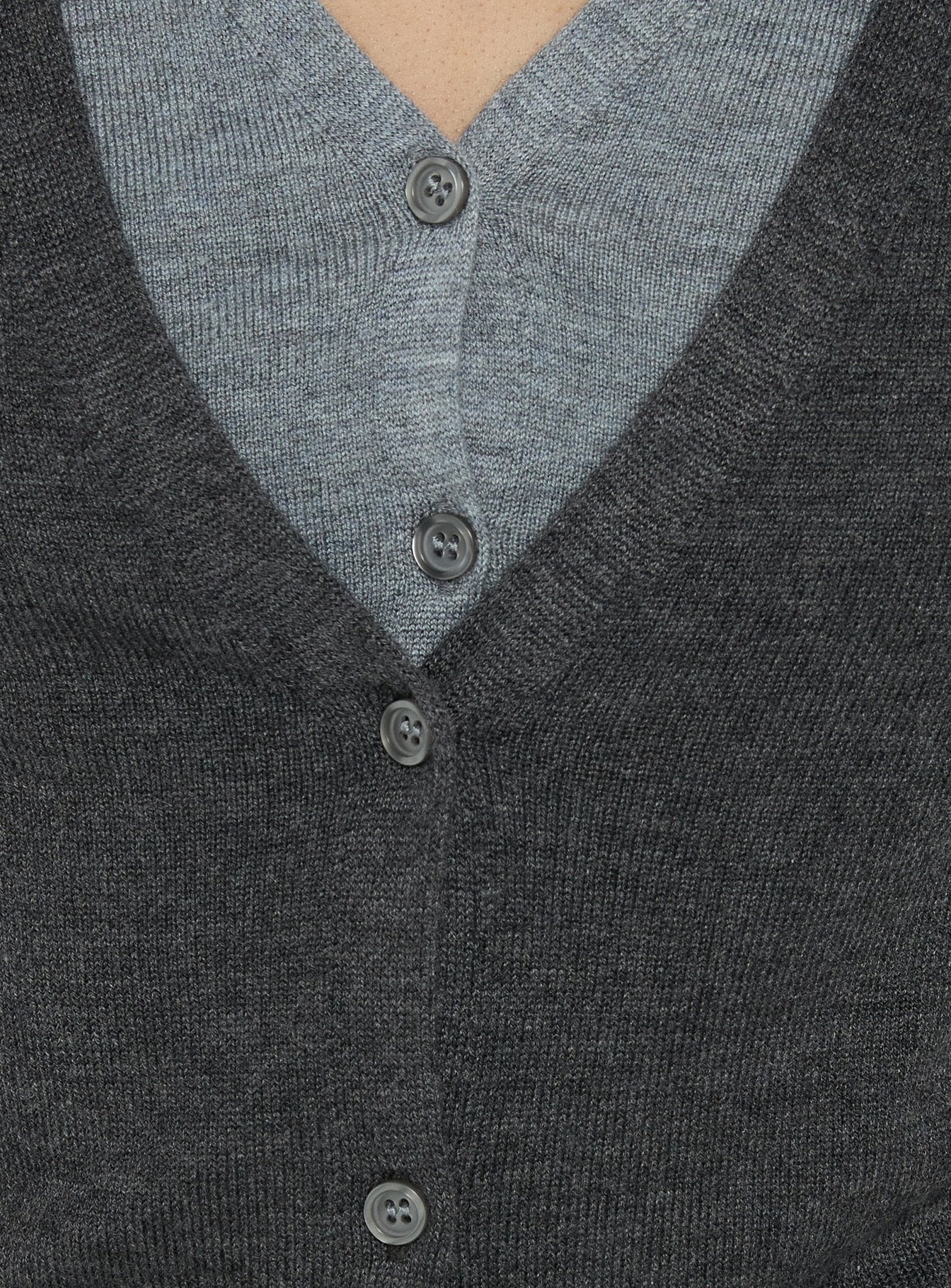 Shadow Cardigan Dark Grey - Image 6