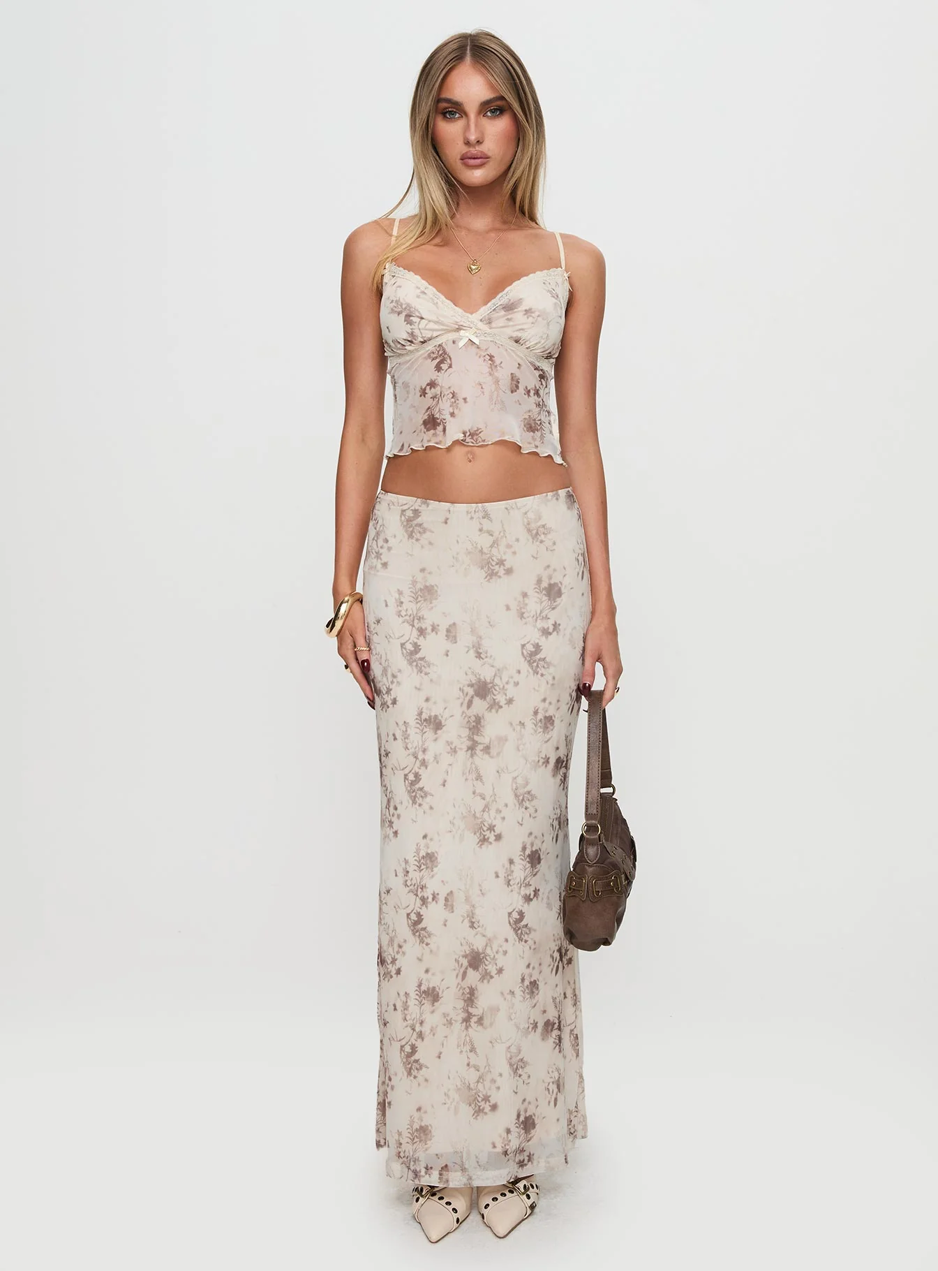 Shepherd Maxi Skirt Floral Multi - Image 7