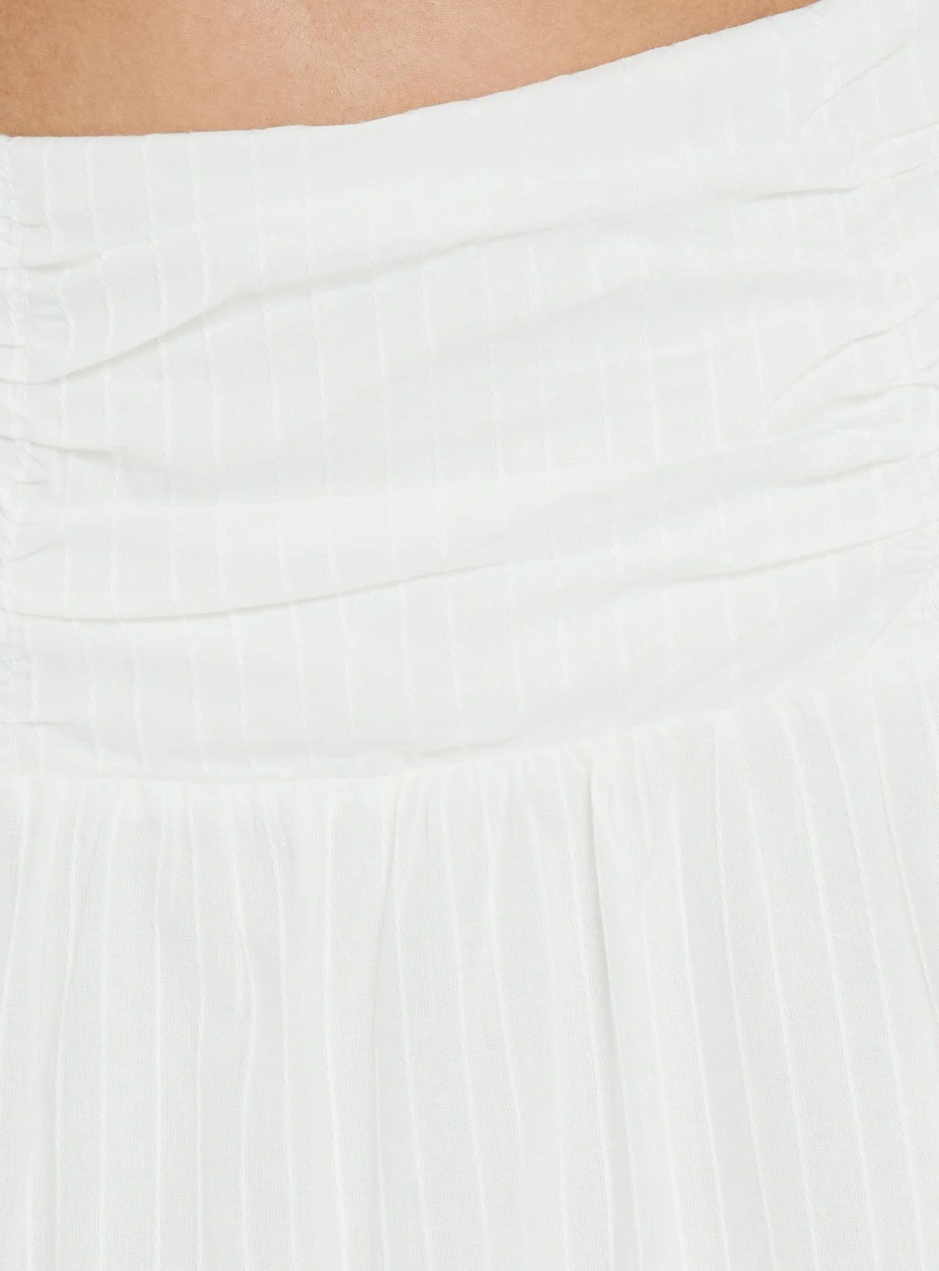 Silver Springs Midi Skirt White - Image 6