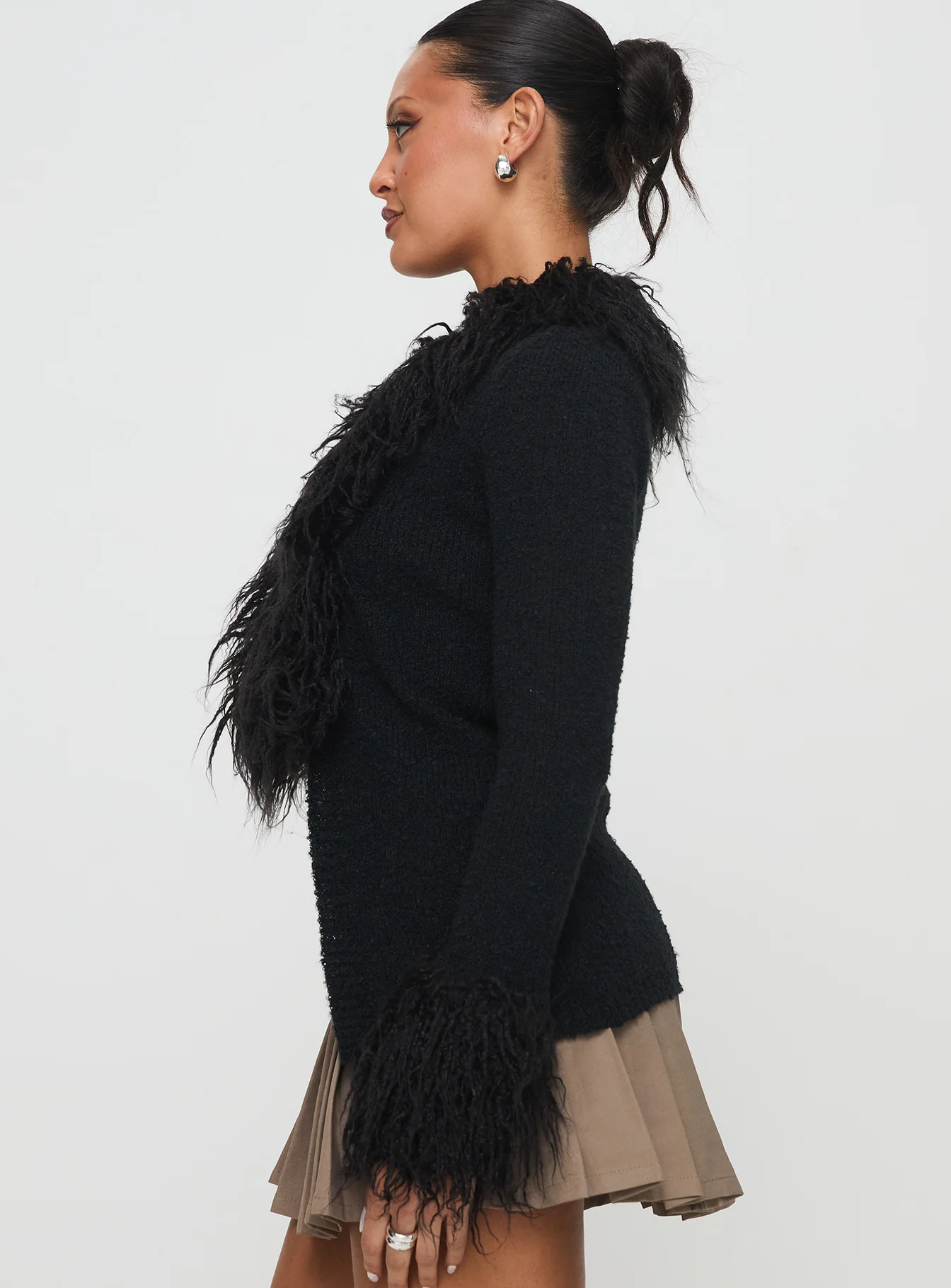 Sistine Cardigan Black - Image 4