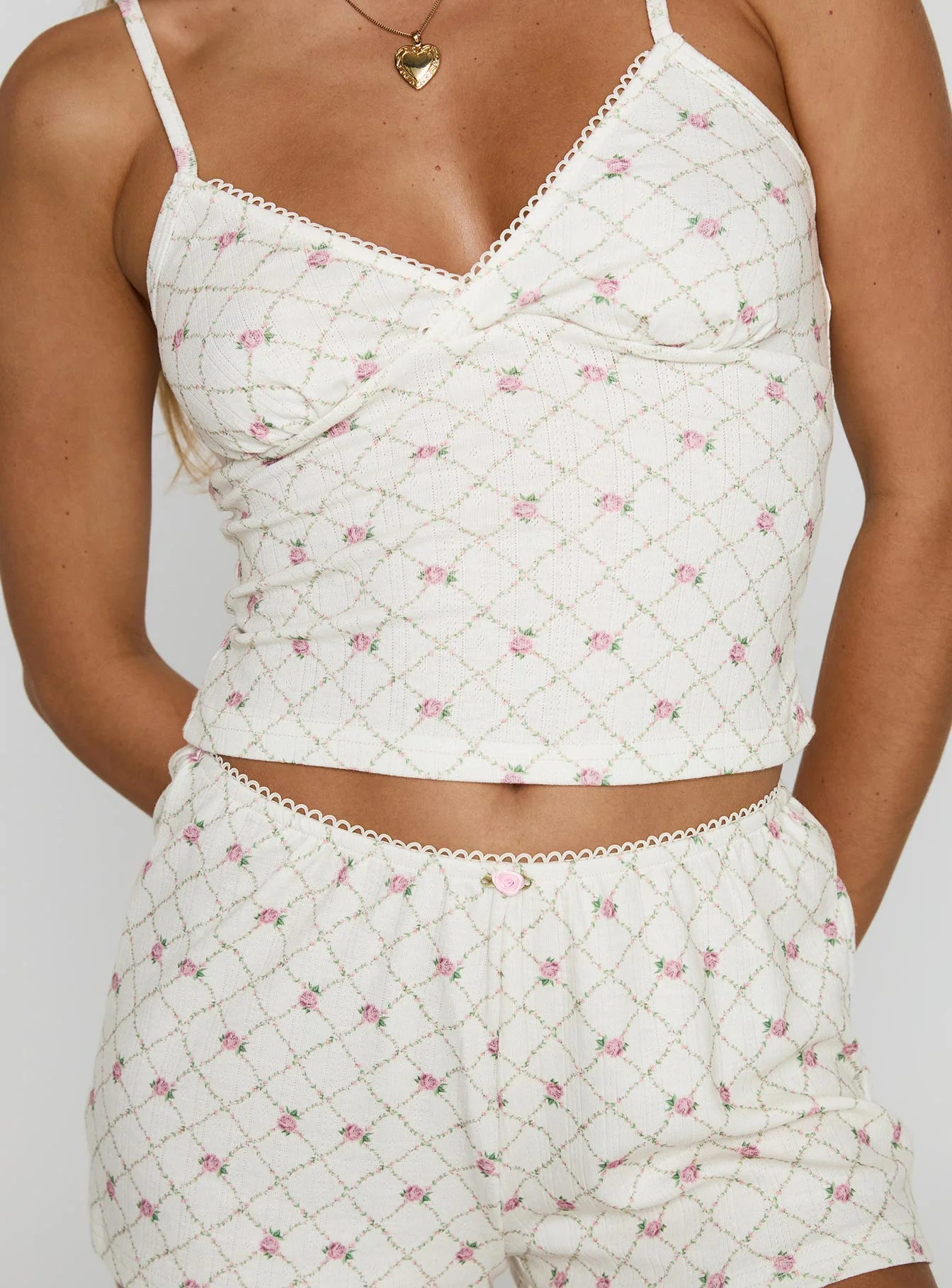 So Dreamy Sleep Set Pink Floral - Image 6