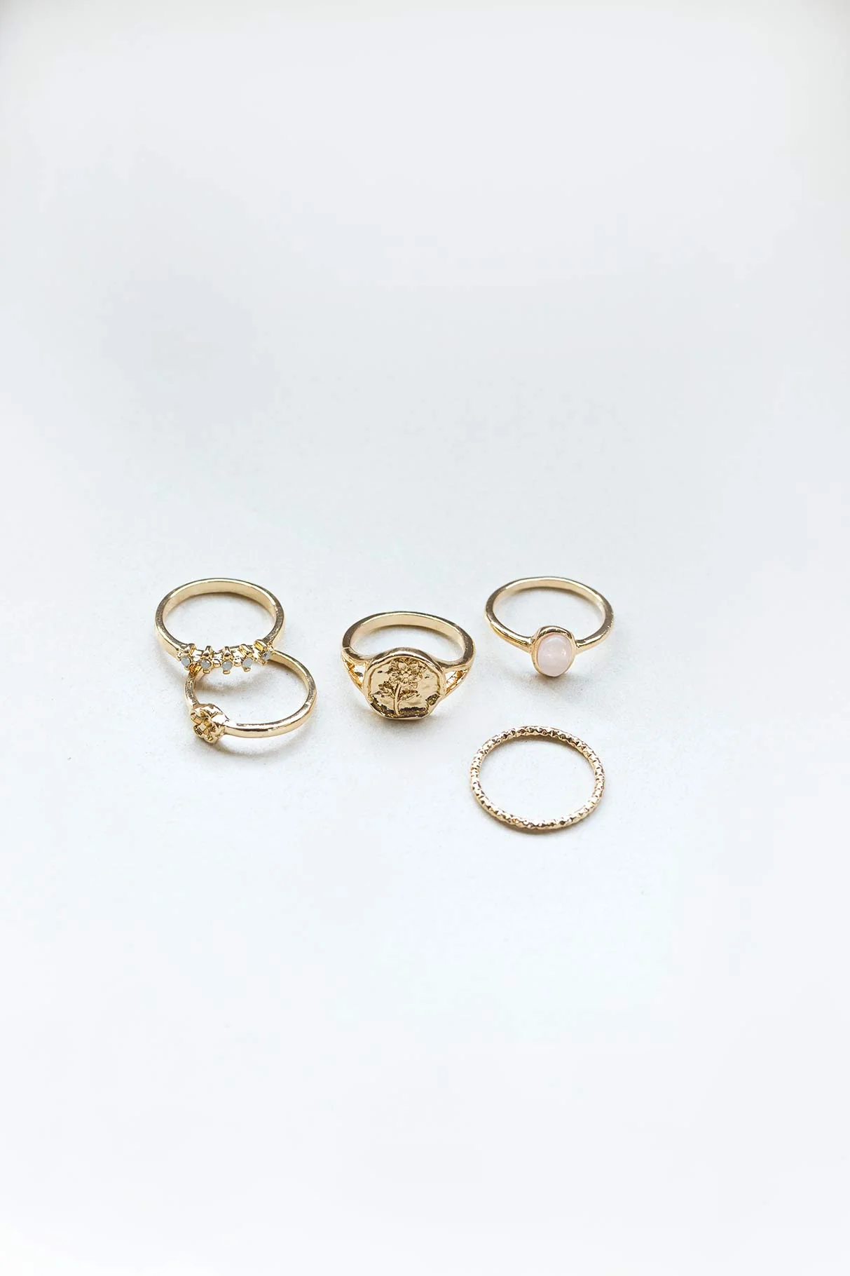 Sonia Ring Pack Gold - Image 3