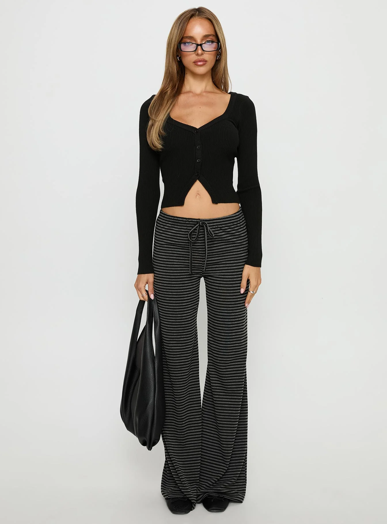 Sorenna Long Sleeve Top Black - Image 7