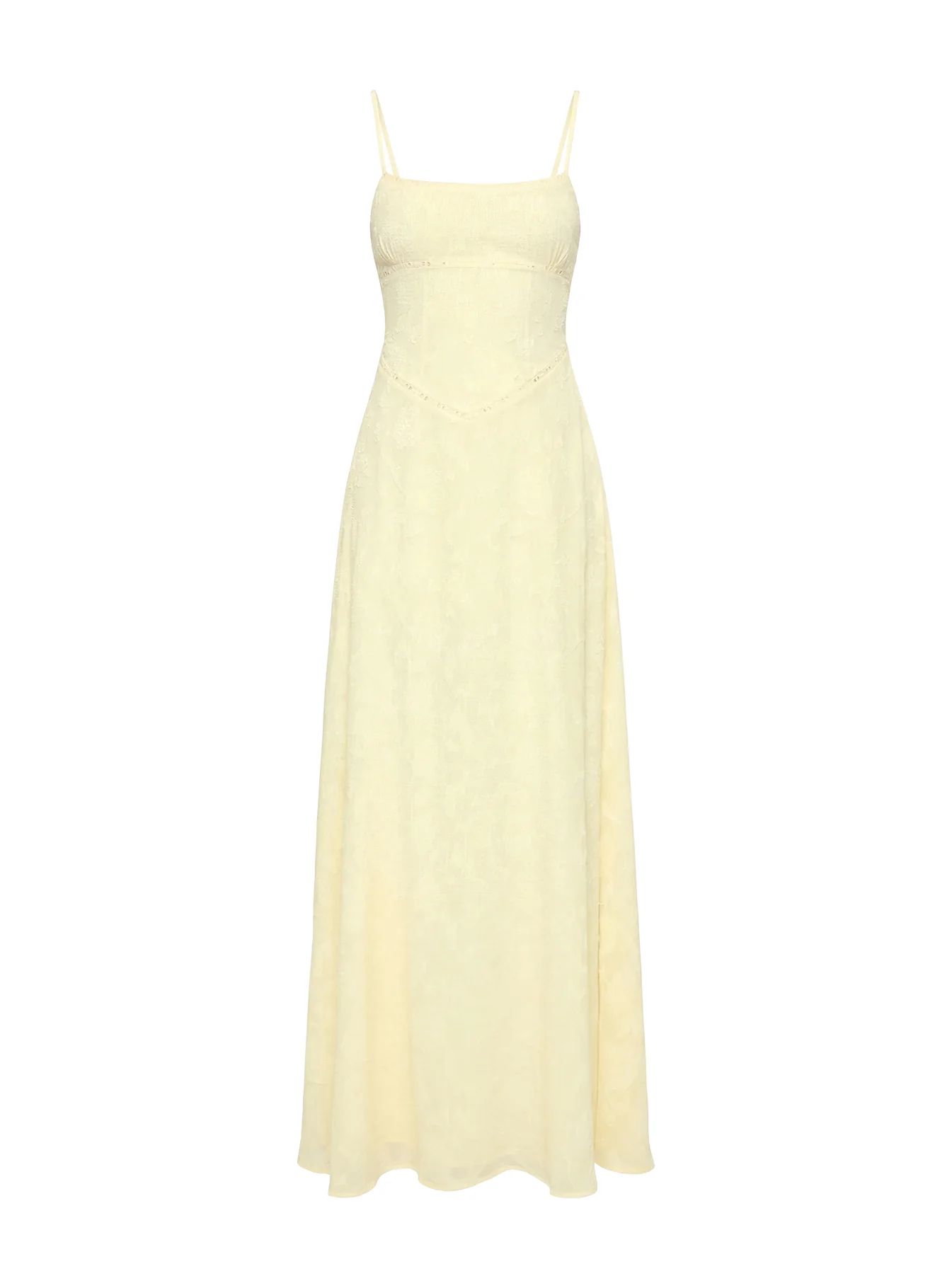 South Of France Maxi Dress Yellow - Image 14
