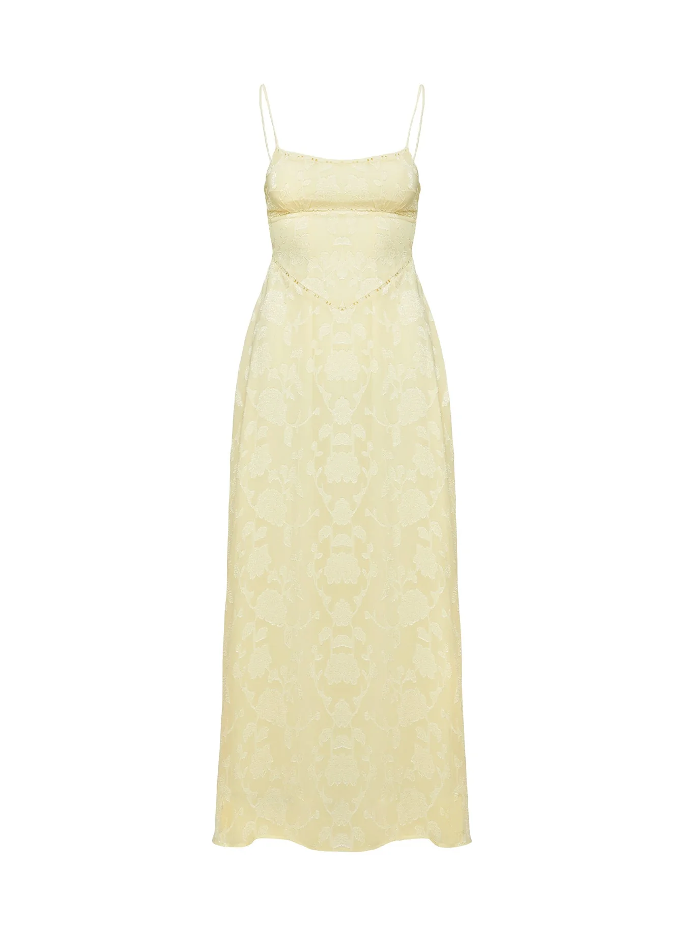 South Of France Maxi Dress Yellow Petite - Image 14
