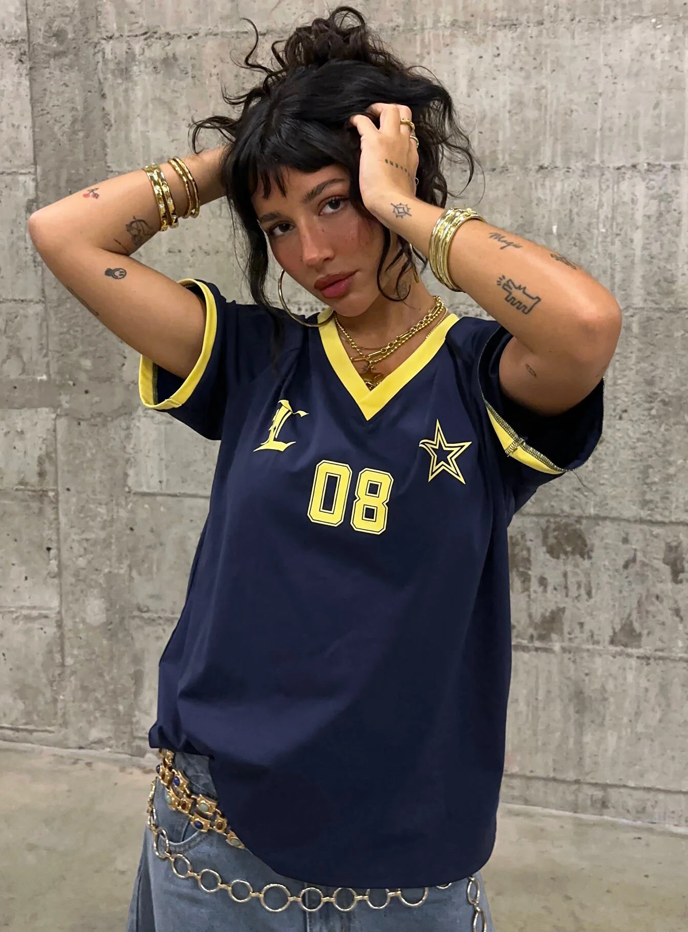 Spectate Tee Navy - Image 9