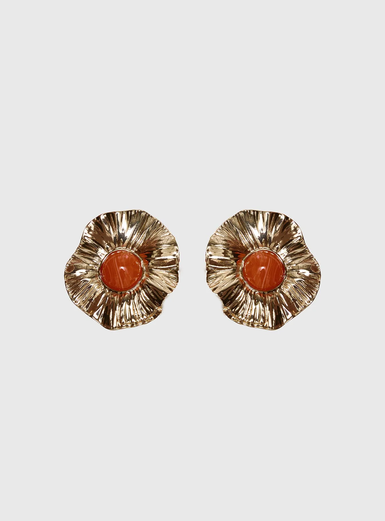 Spend The Night Stud Earrings Gold - Image 2
