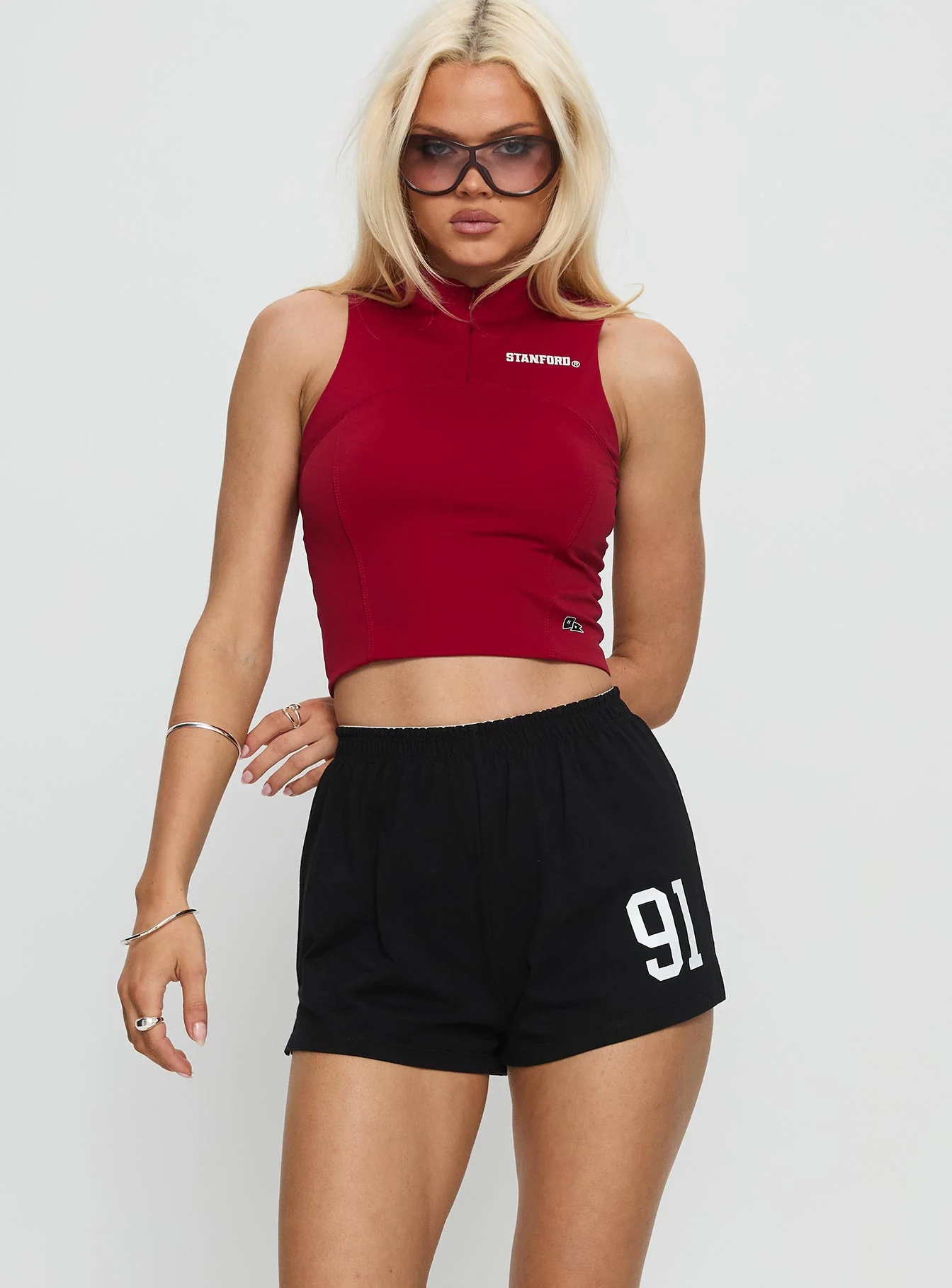 Stanford Soffee Shorts Black - Image 2