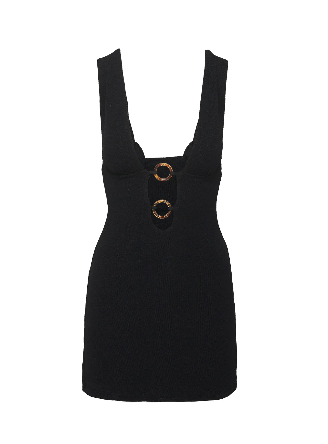 Steward Halter Mini Dress Black Tall - Image 11