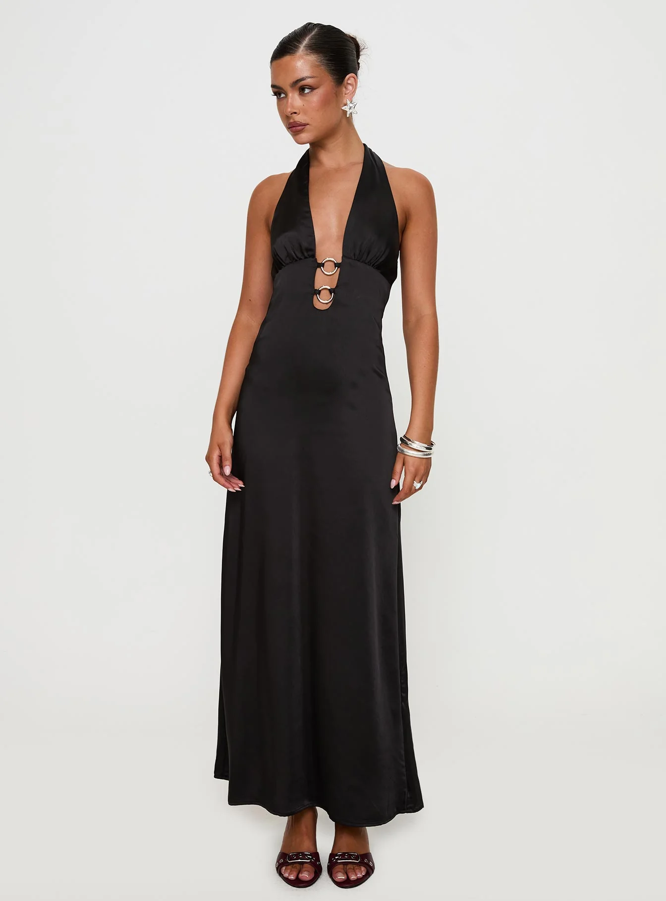 Fortress Maxi Dress Black - Image 2