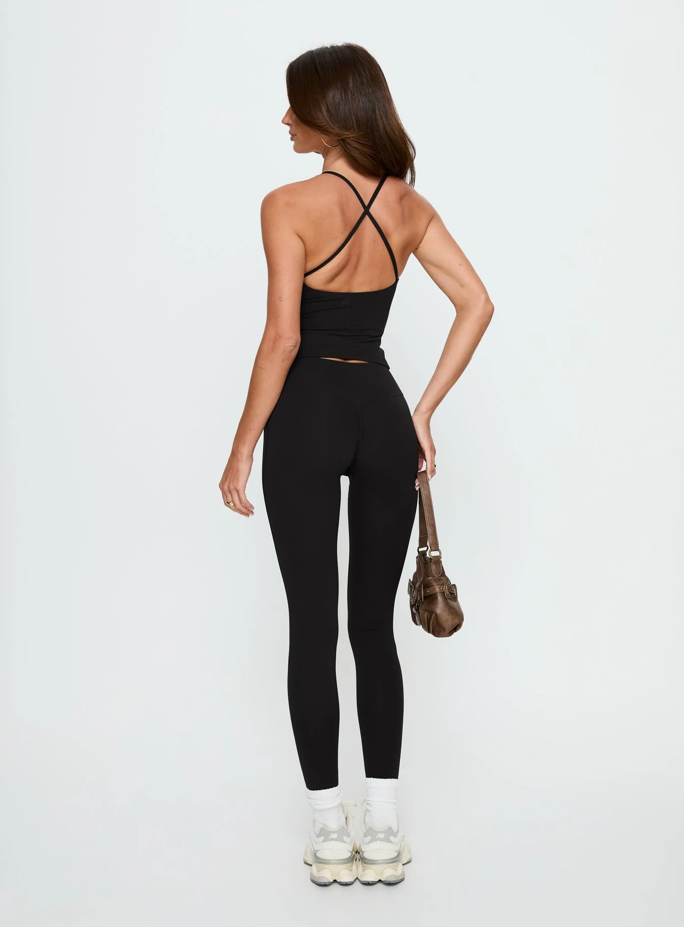 Stride Active Invisible Scrunch Leggings Black - Image 5