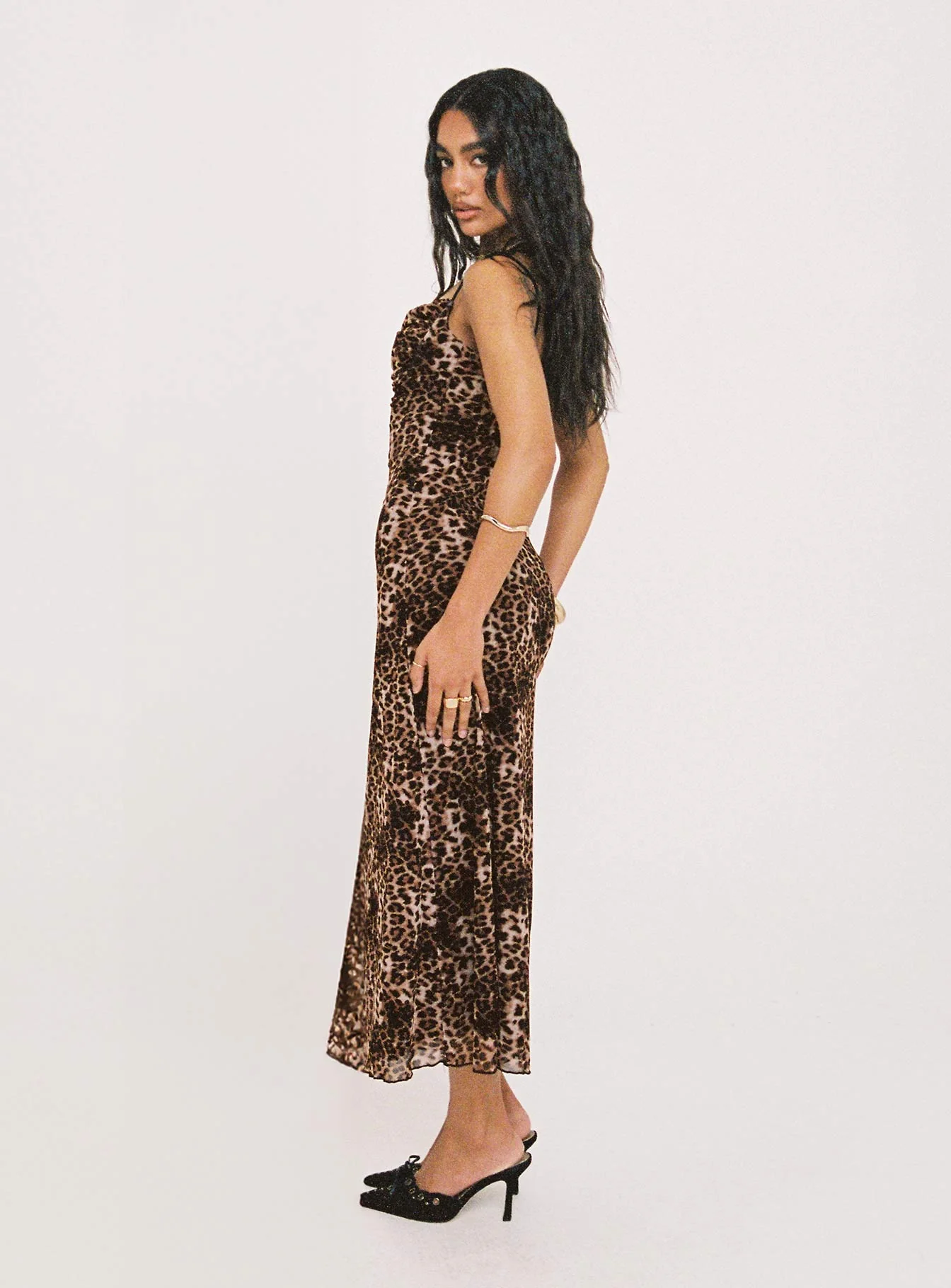 Sugar Maxi Dress Leopard - Image 8