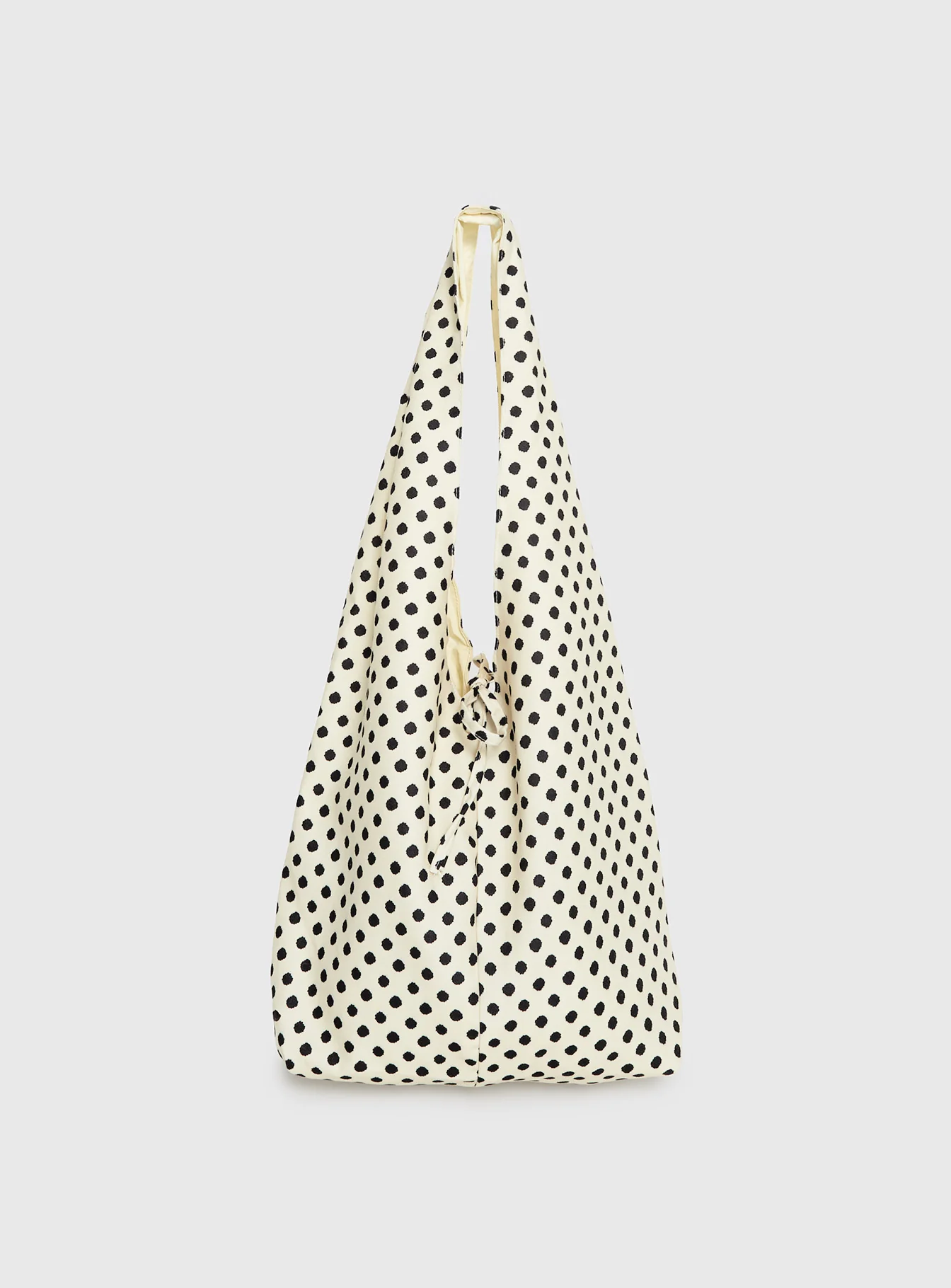 Sunday Sunrise Slouchy Bag White Polka Dot - Image 2