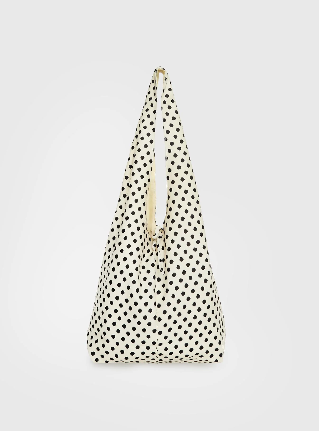 Sunday Sunrise Slouchy Bag White Polka Dot - Image 4