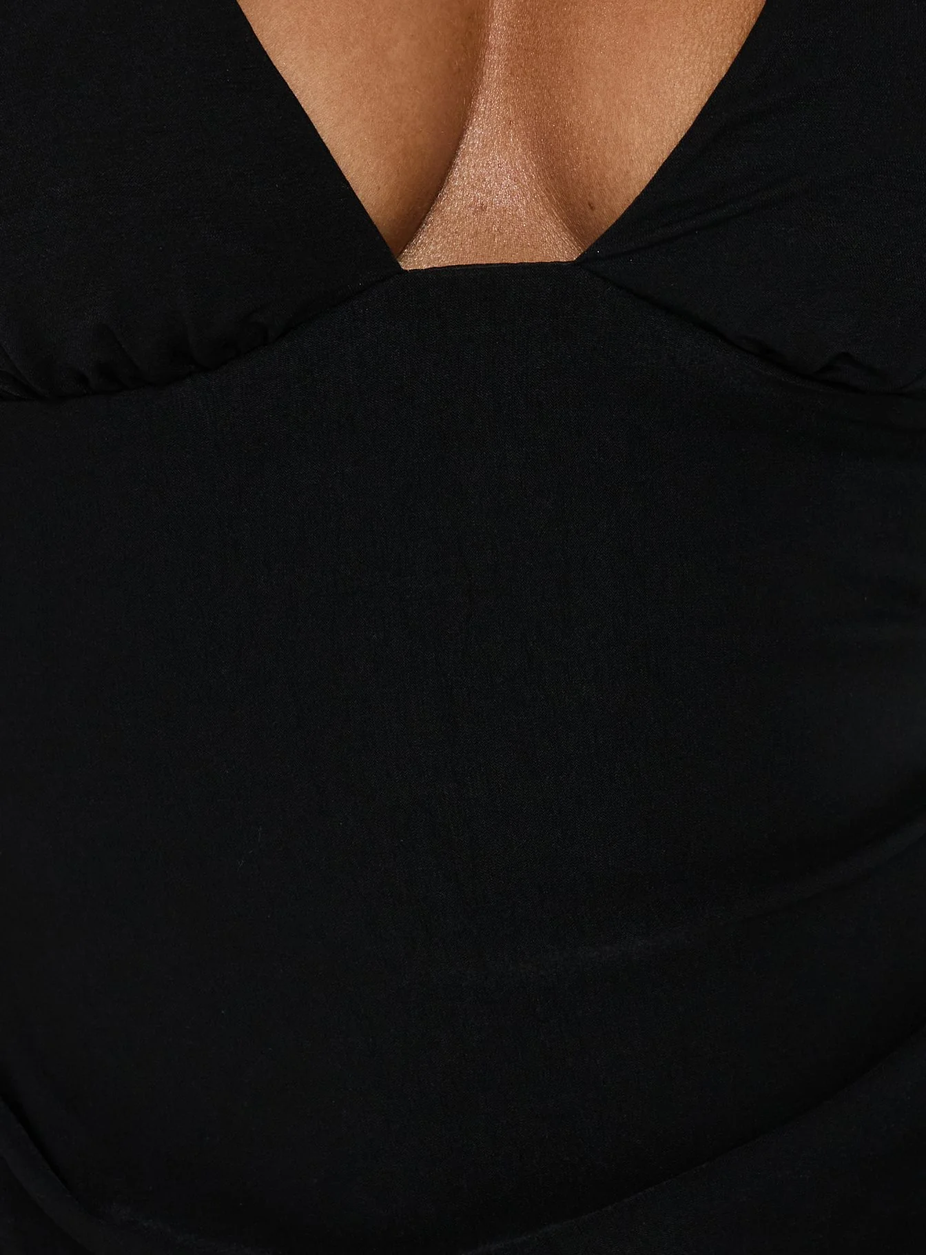 Sunswept Open Back Mini Dress Black - Image 6