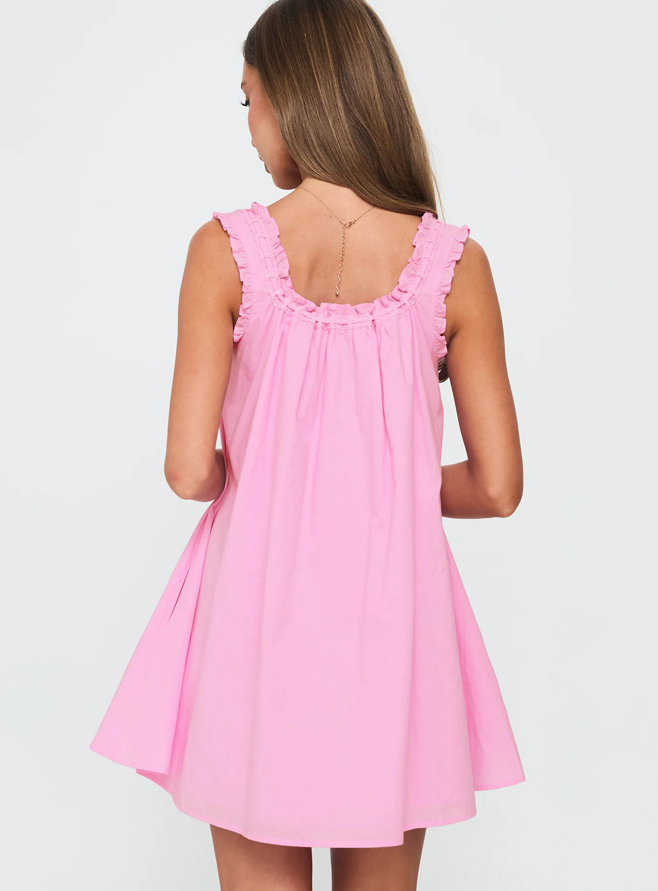 Swing Mini Dress Pink - Image 5
