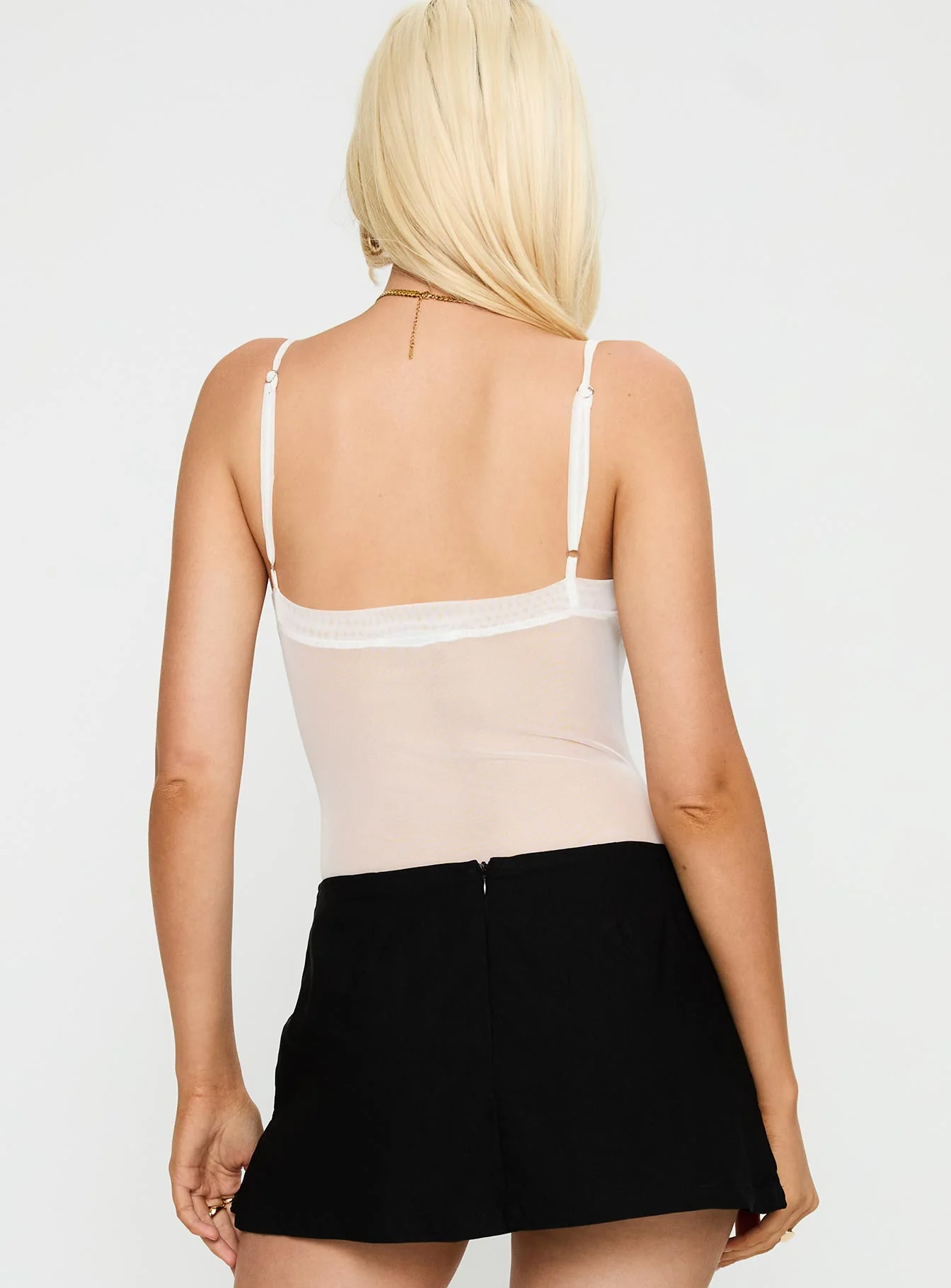 In The Club Bodysuit White - Image 5