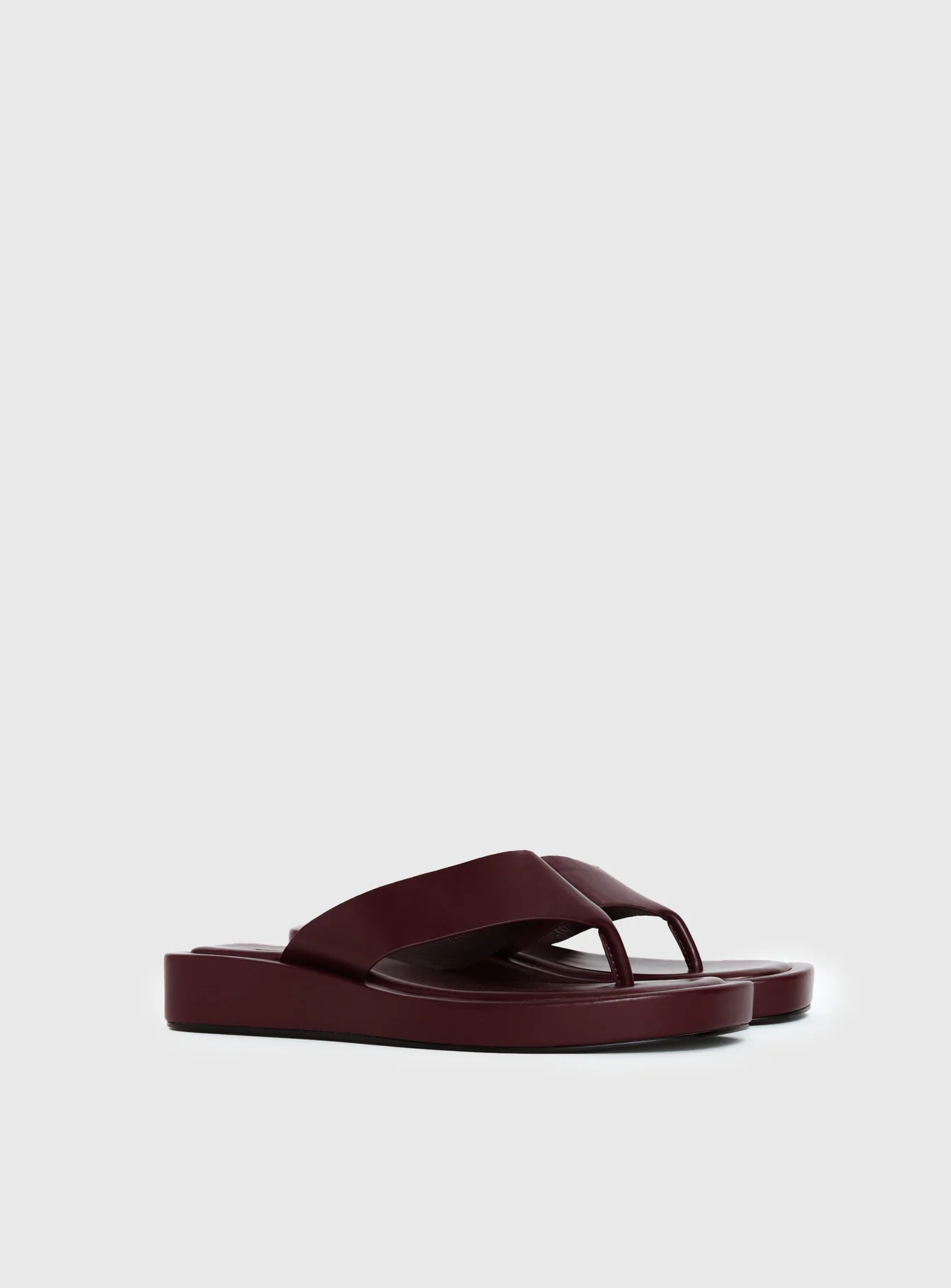 Tampa Sandals Burgundy - Image 2
