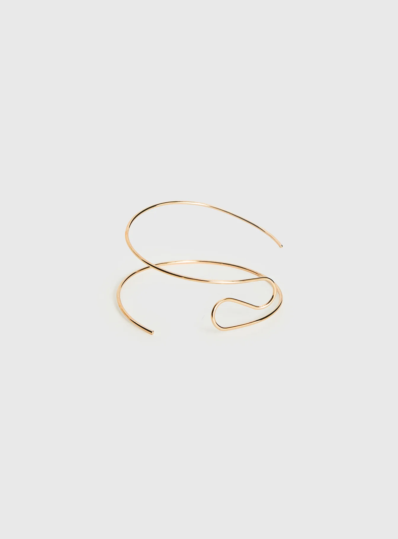 Tamsen Spiral Arm Cuff Gold - Image 2