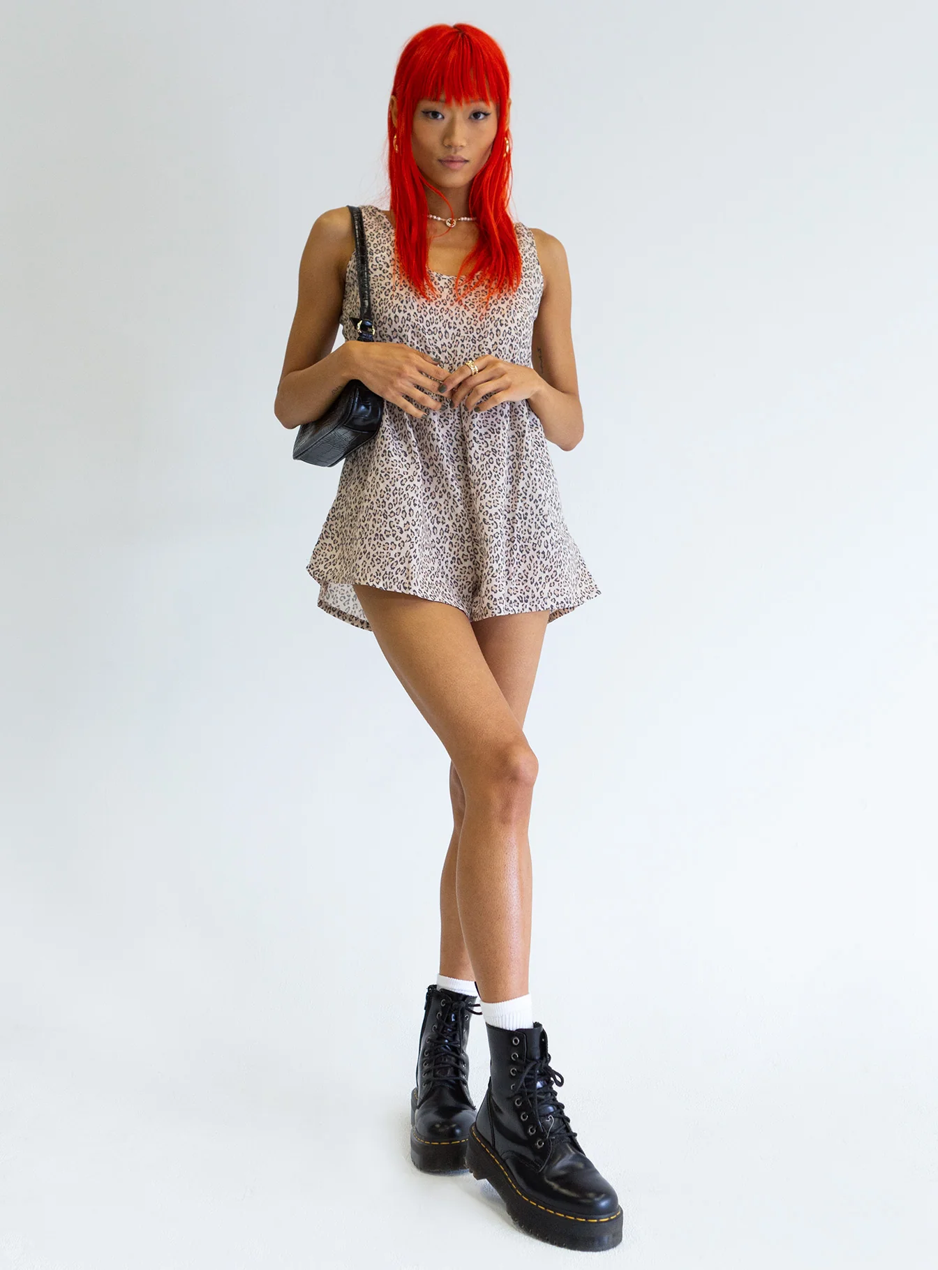 Tay Leopard Romper Leopard - Image 2