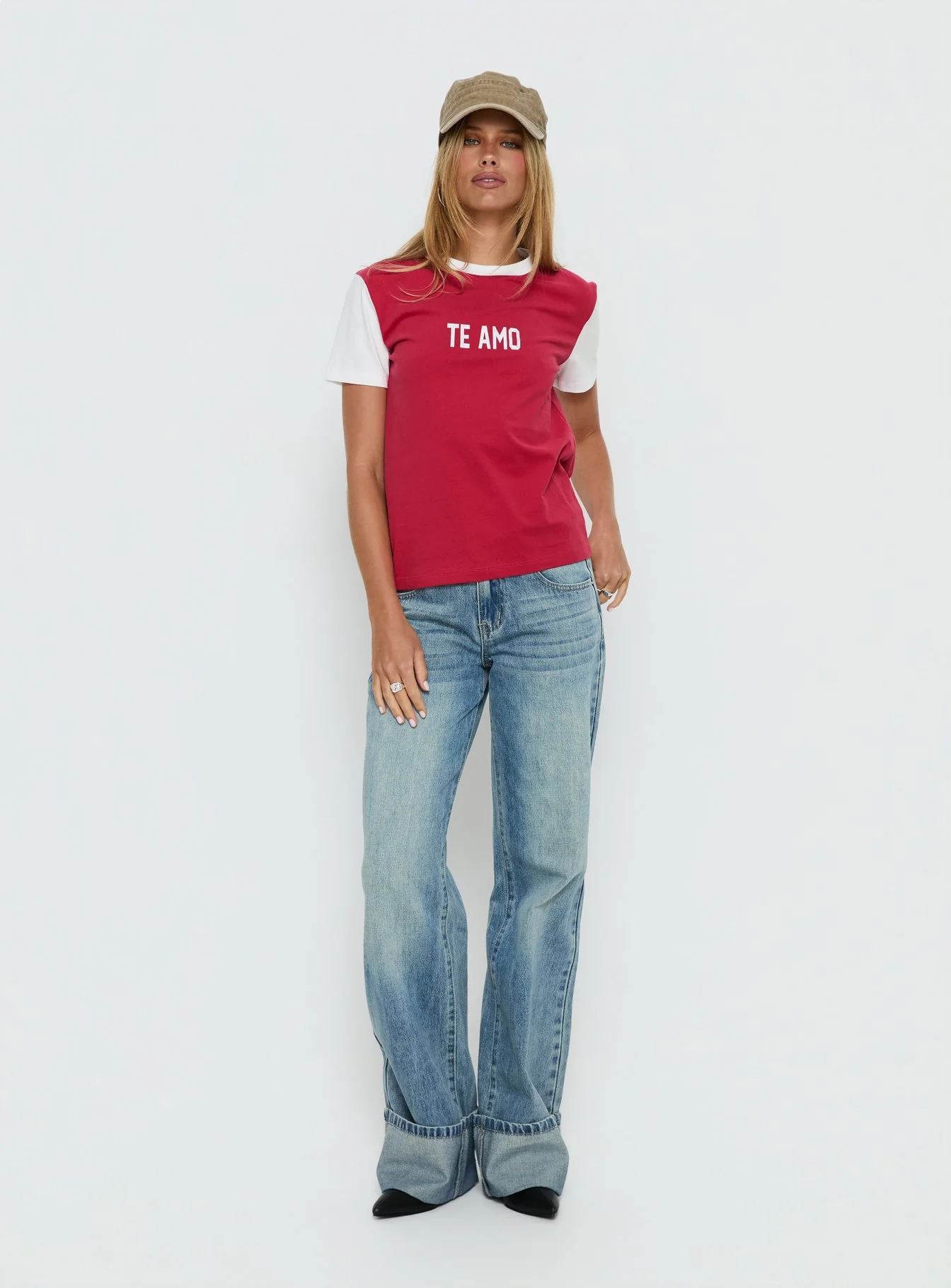 Te Amo Tee Crimson - Image 3