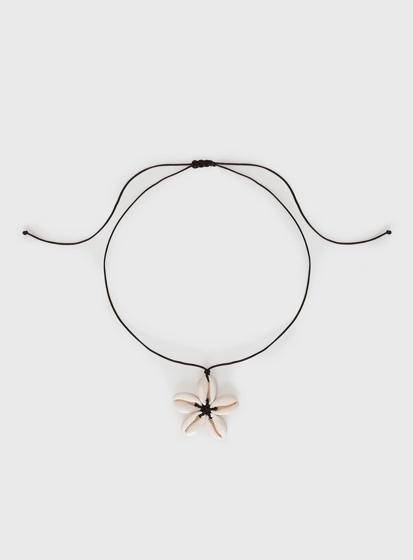 Teardrops Shell Necklace Multi - Image 2