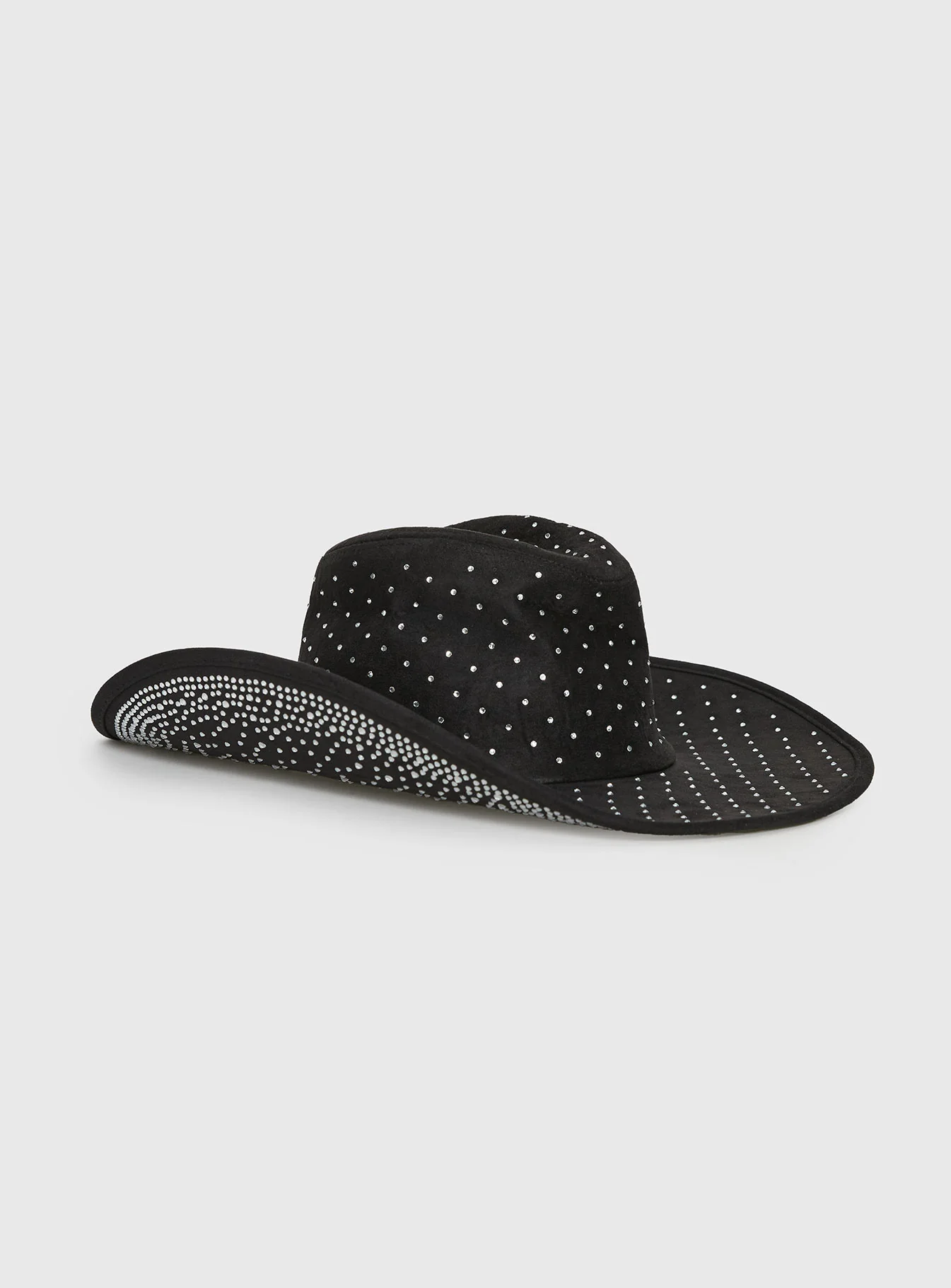 Tennessee Diamante Cowboy Hat Black - Image 2