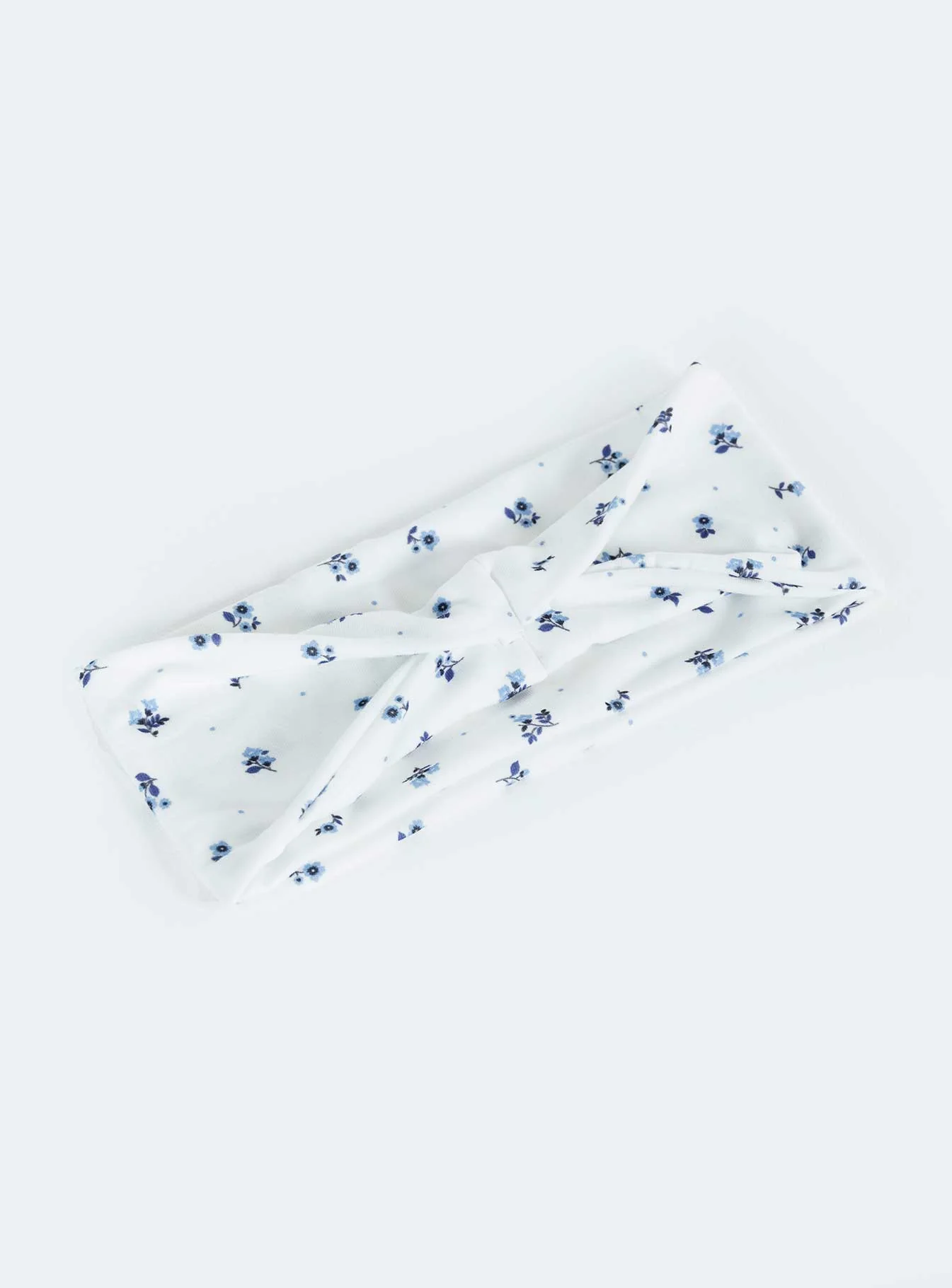 The Juney Headband Blue Floral - Image 3
