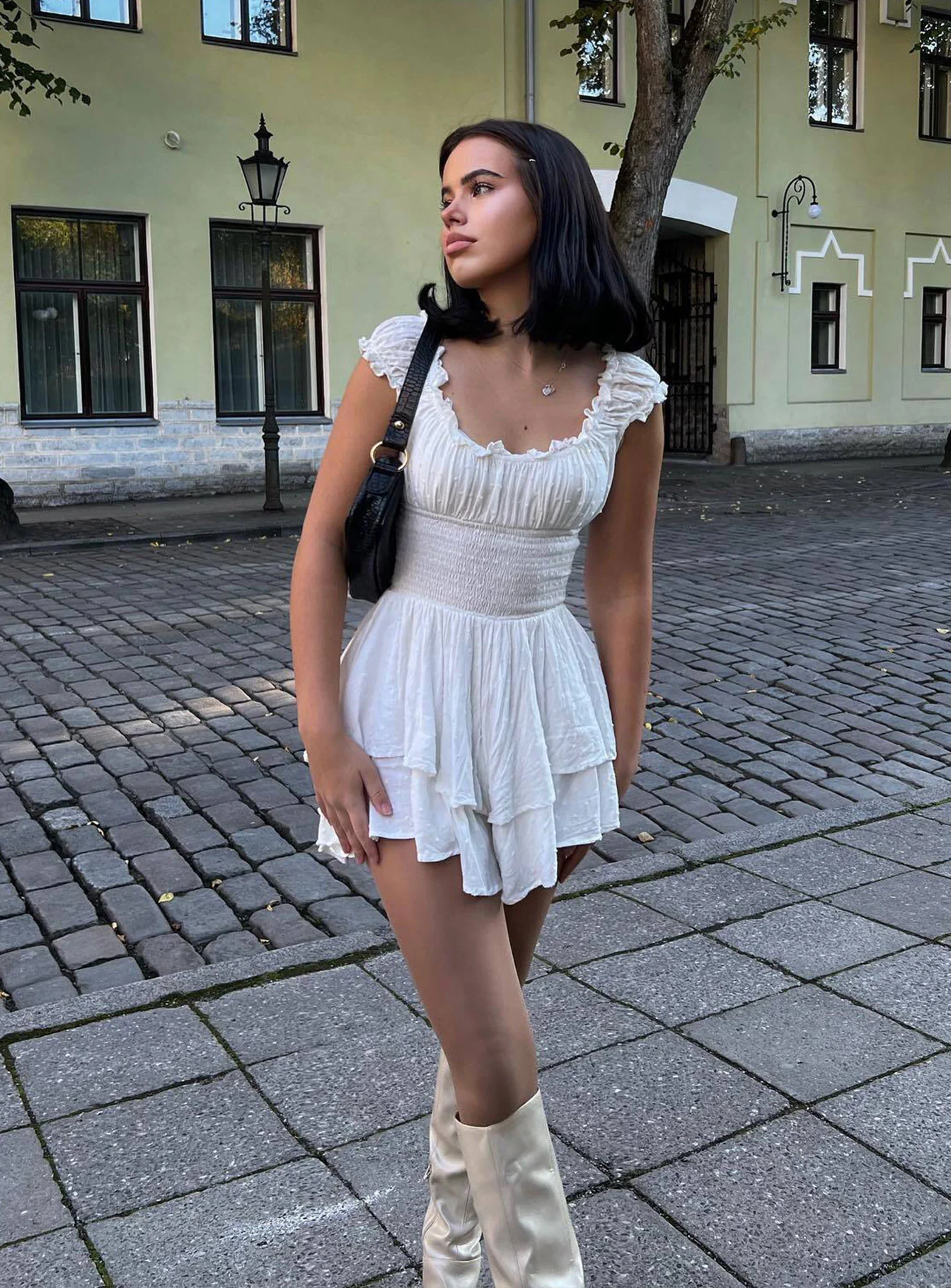 The Love Galore Romper White - Image 7