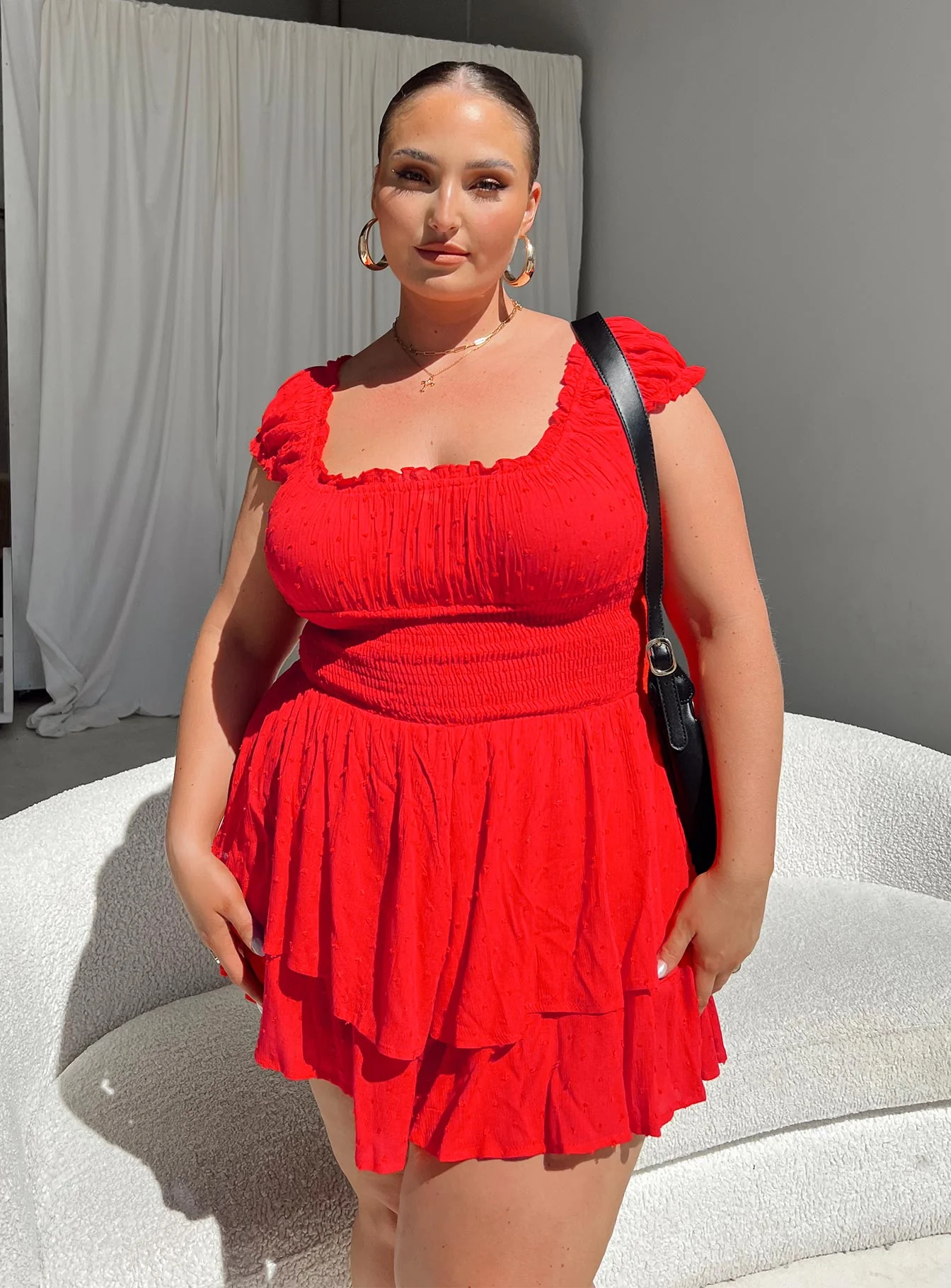The Love Galore Romper Red Curve - Image 3