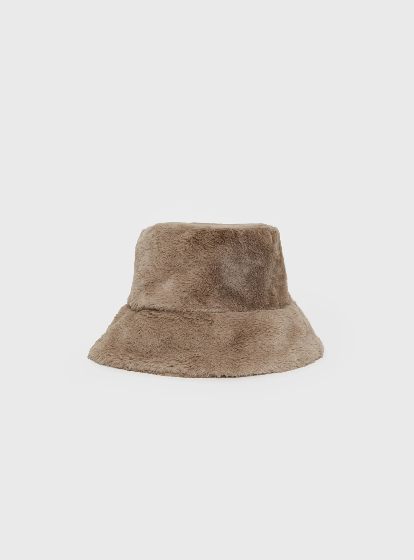 Theo Plush Bucket Hat Camel - Image 2