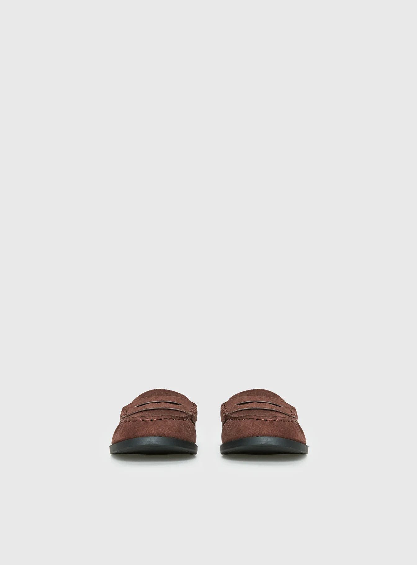 Therapy Atticus Faux Suede Slip On Loafer Brown - Image 3