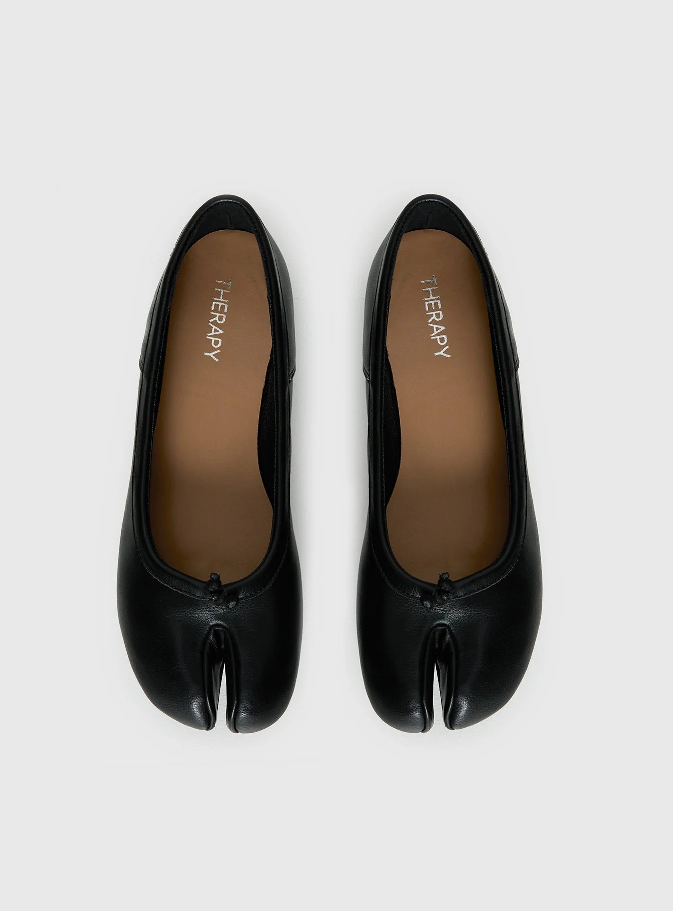 Therapy Harajuku Split Toe Ballet Flats Black - Image 6