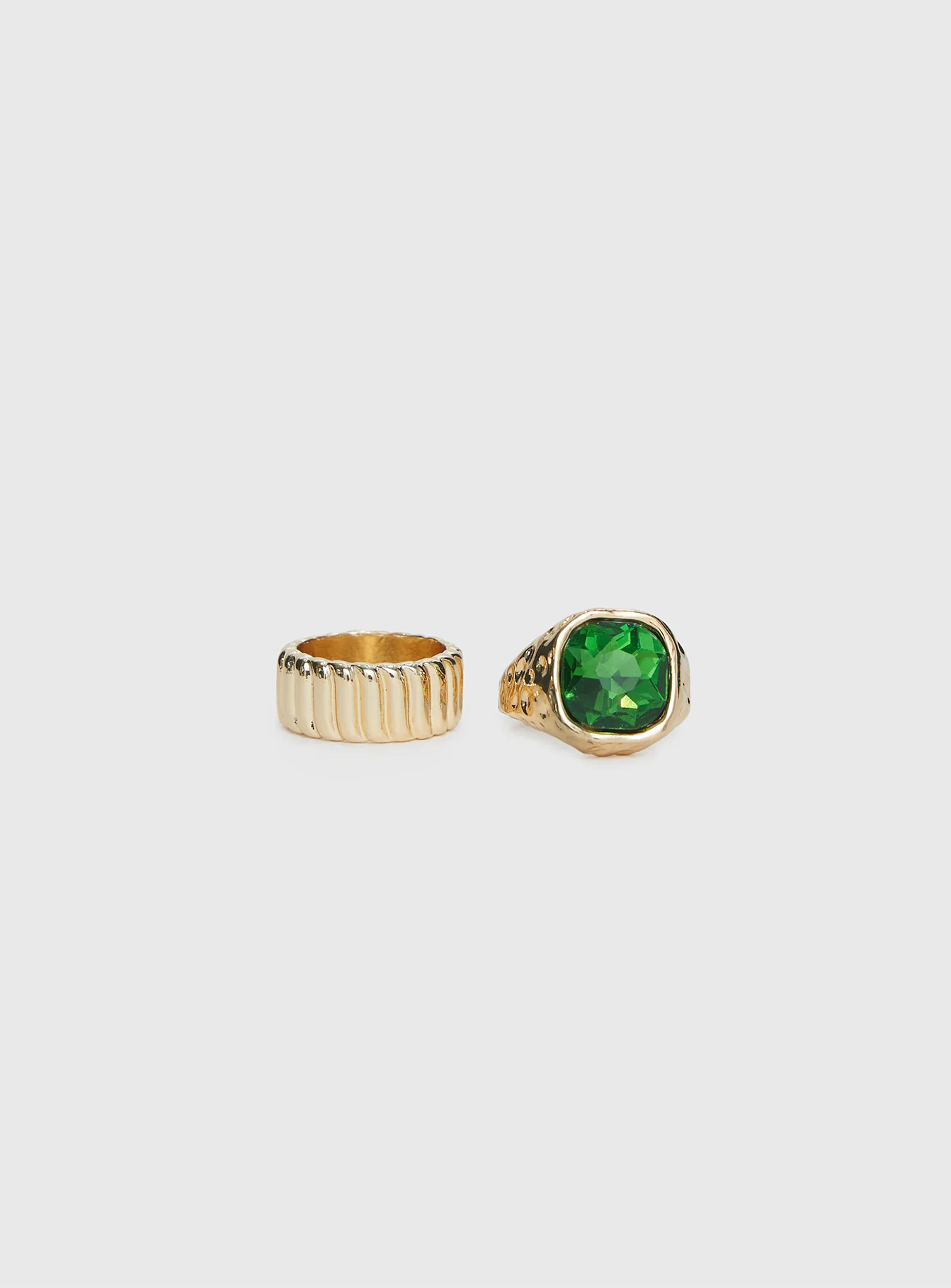 Think Fast Ring Set Gold - Image 3